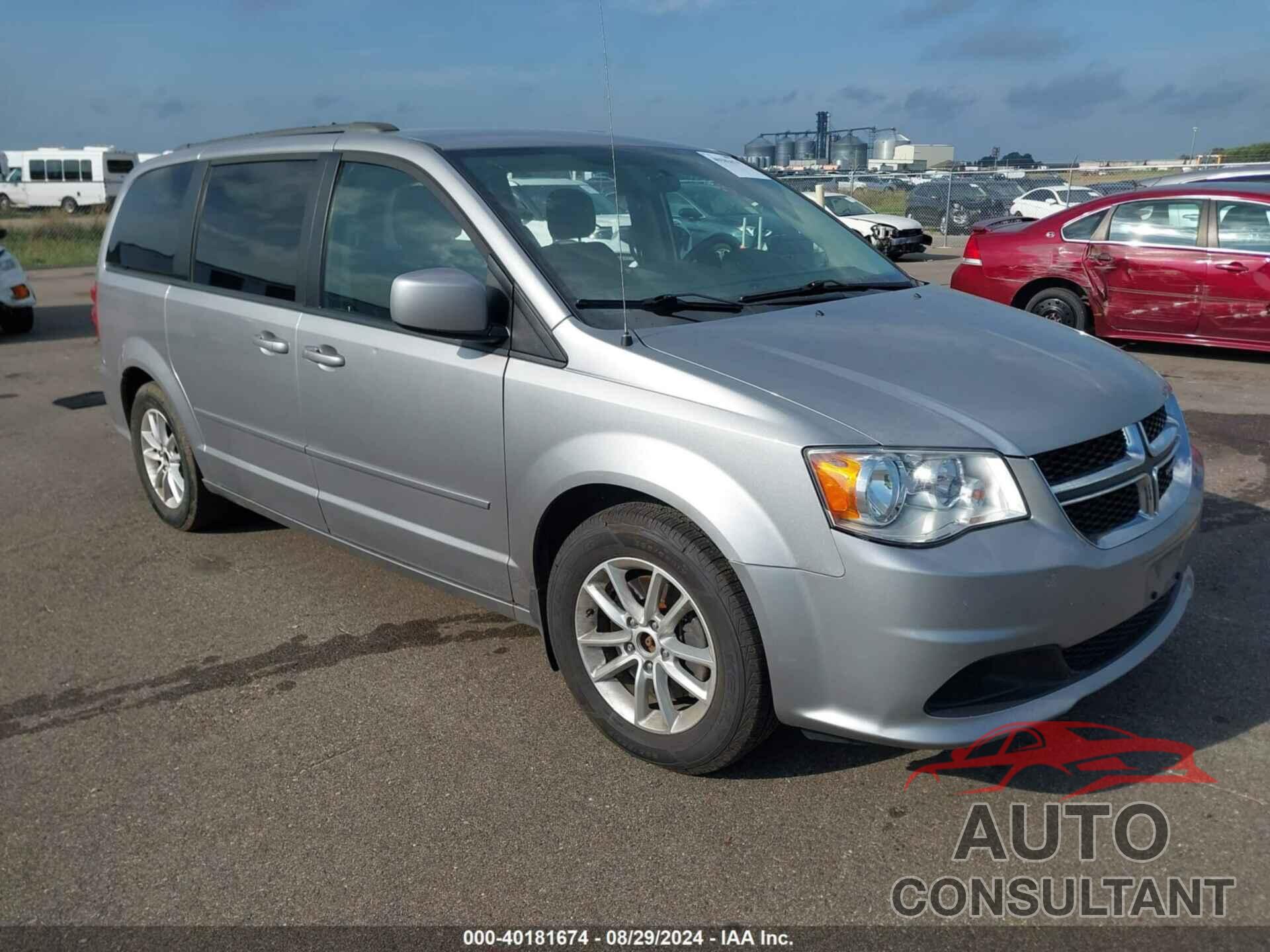 DODGE GRAND CARAVAN 2016 - 2C4RDGCG4GR313534