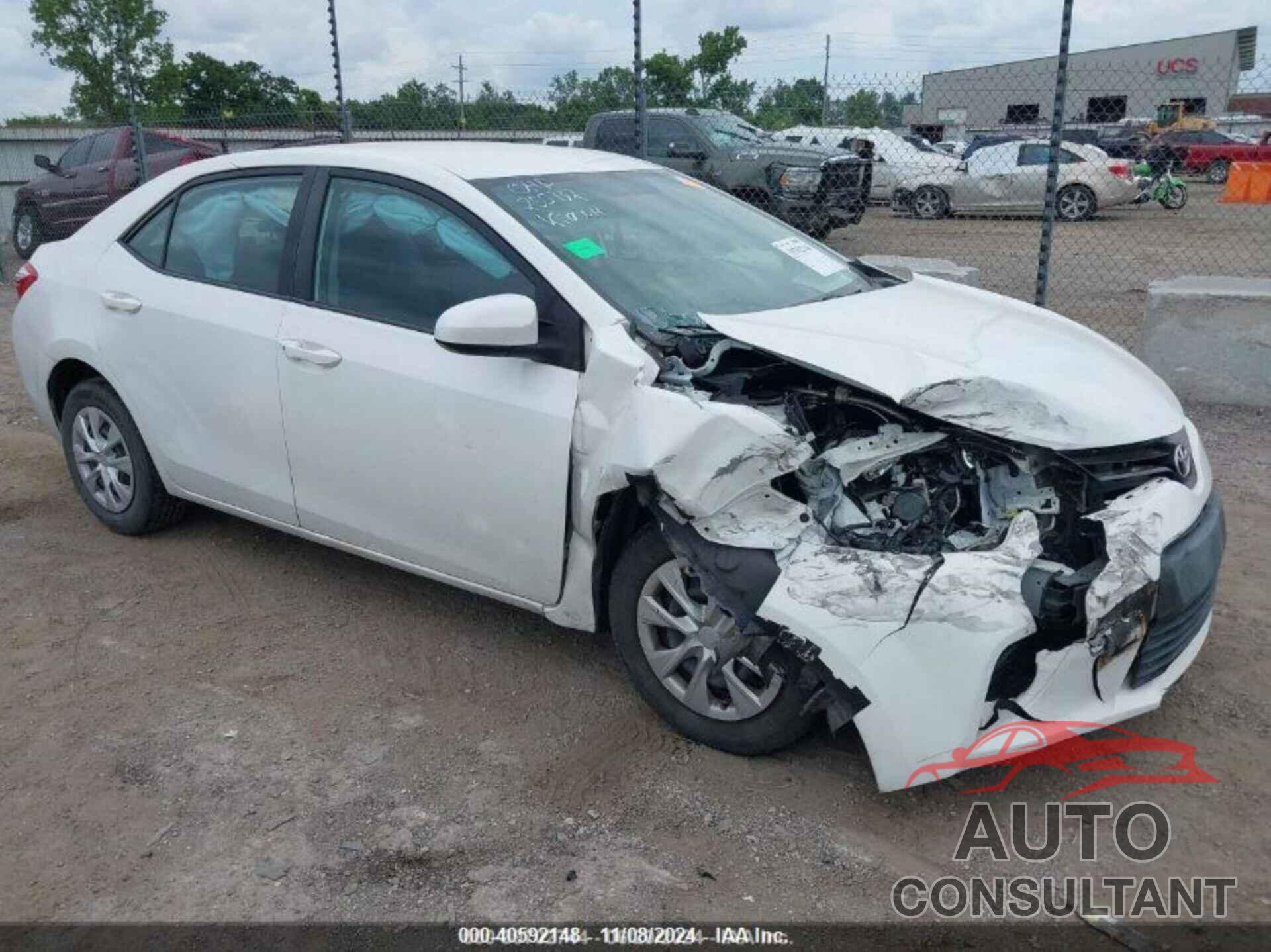 TOYOTA COROLLA 2015 - 2T1BURHE6FC425660