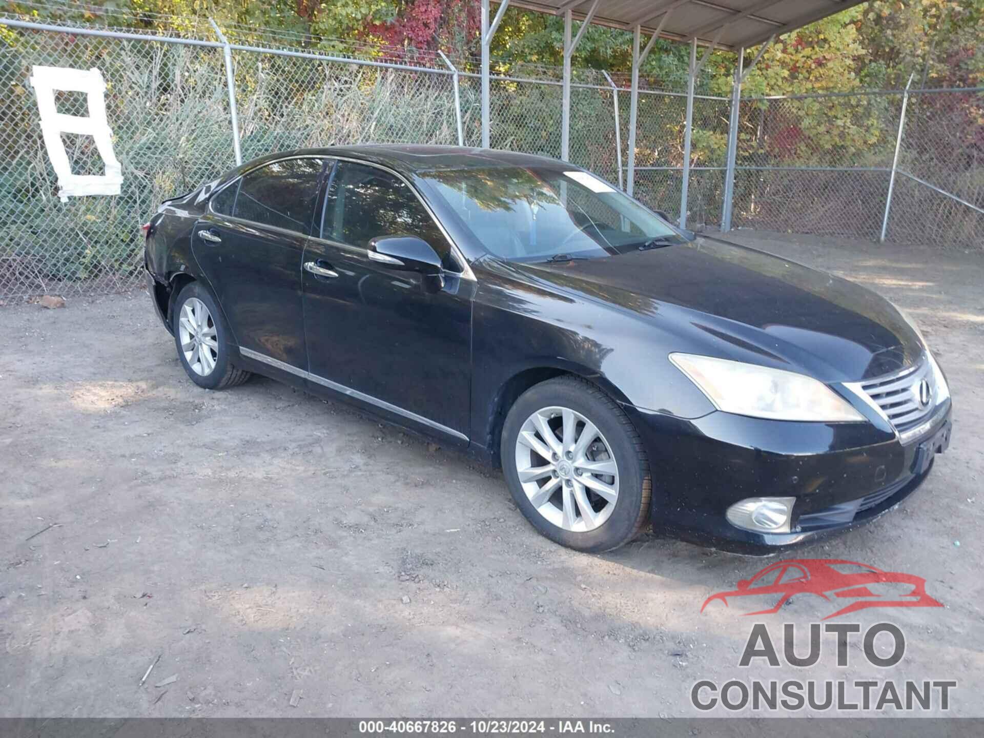 LEXUS ES 350 2010 - JTHBK1EG3A2345137