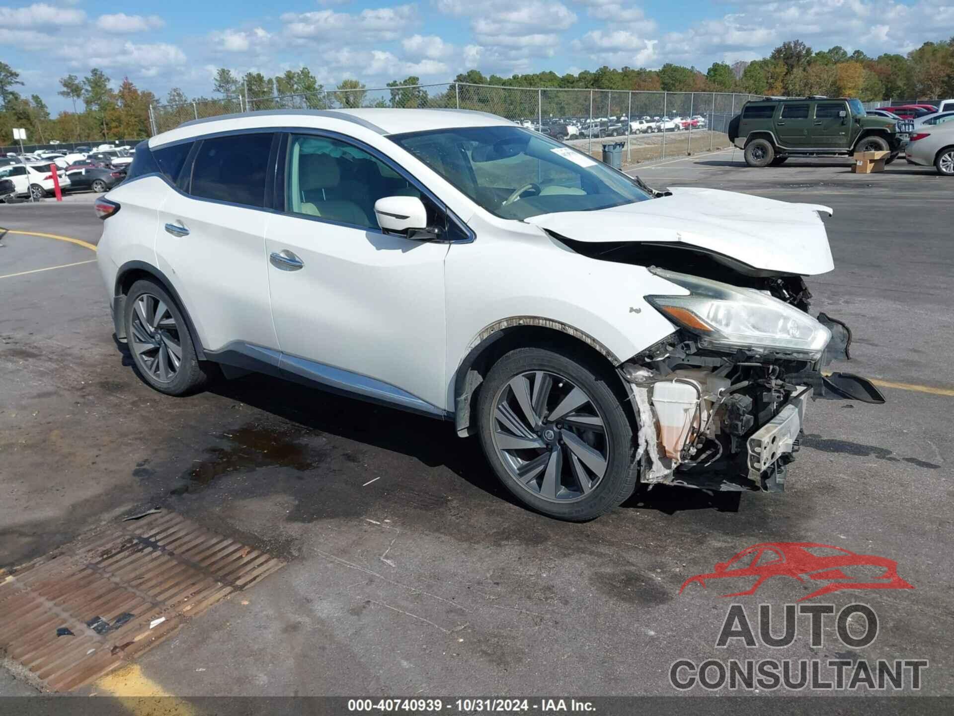 NISSAN MURANO 2016 - 5N1AZ2MG4GN114220