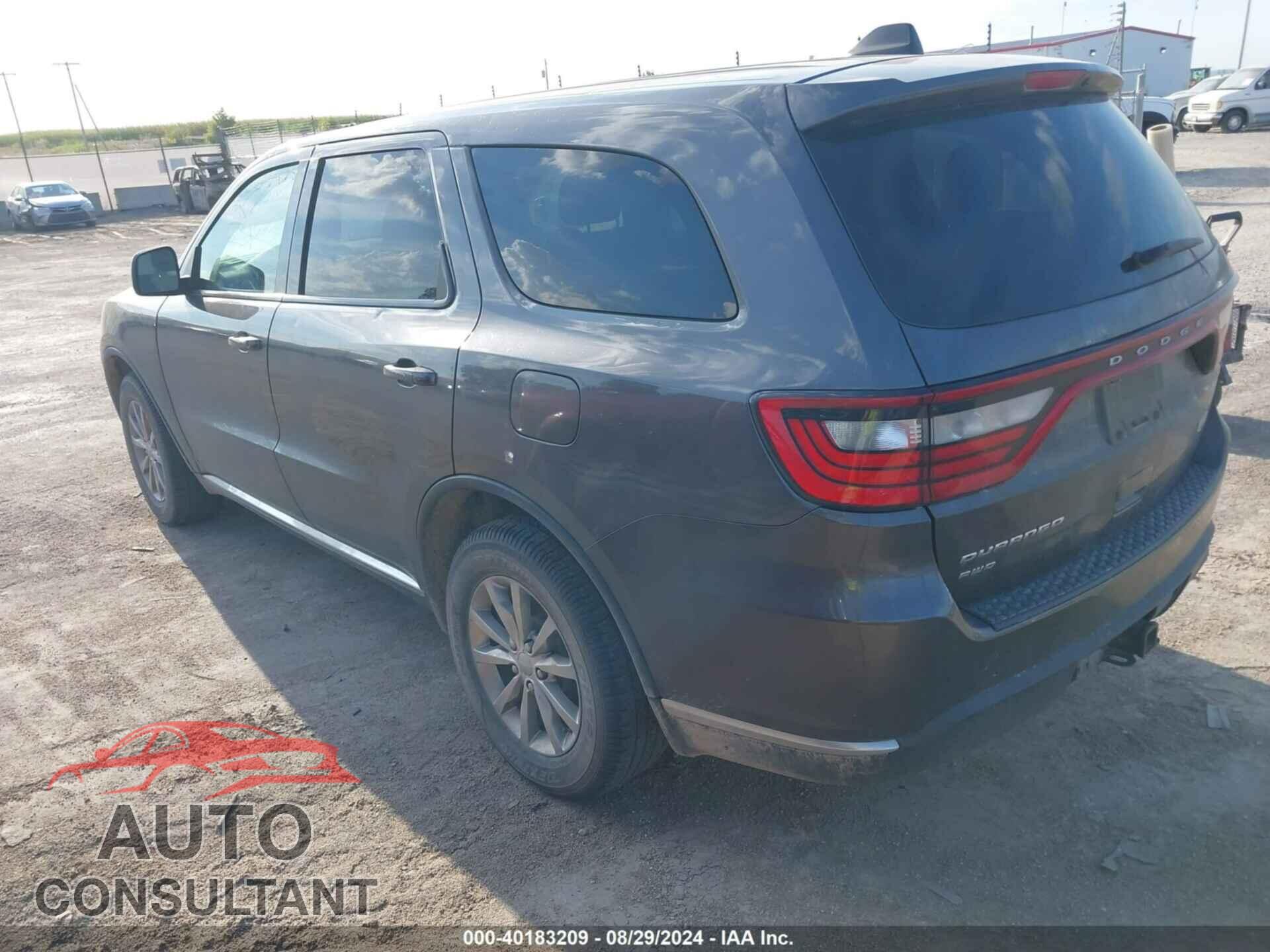 DODGE DURANGO 2017 - 1C4RDJAG6HC783137