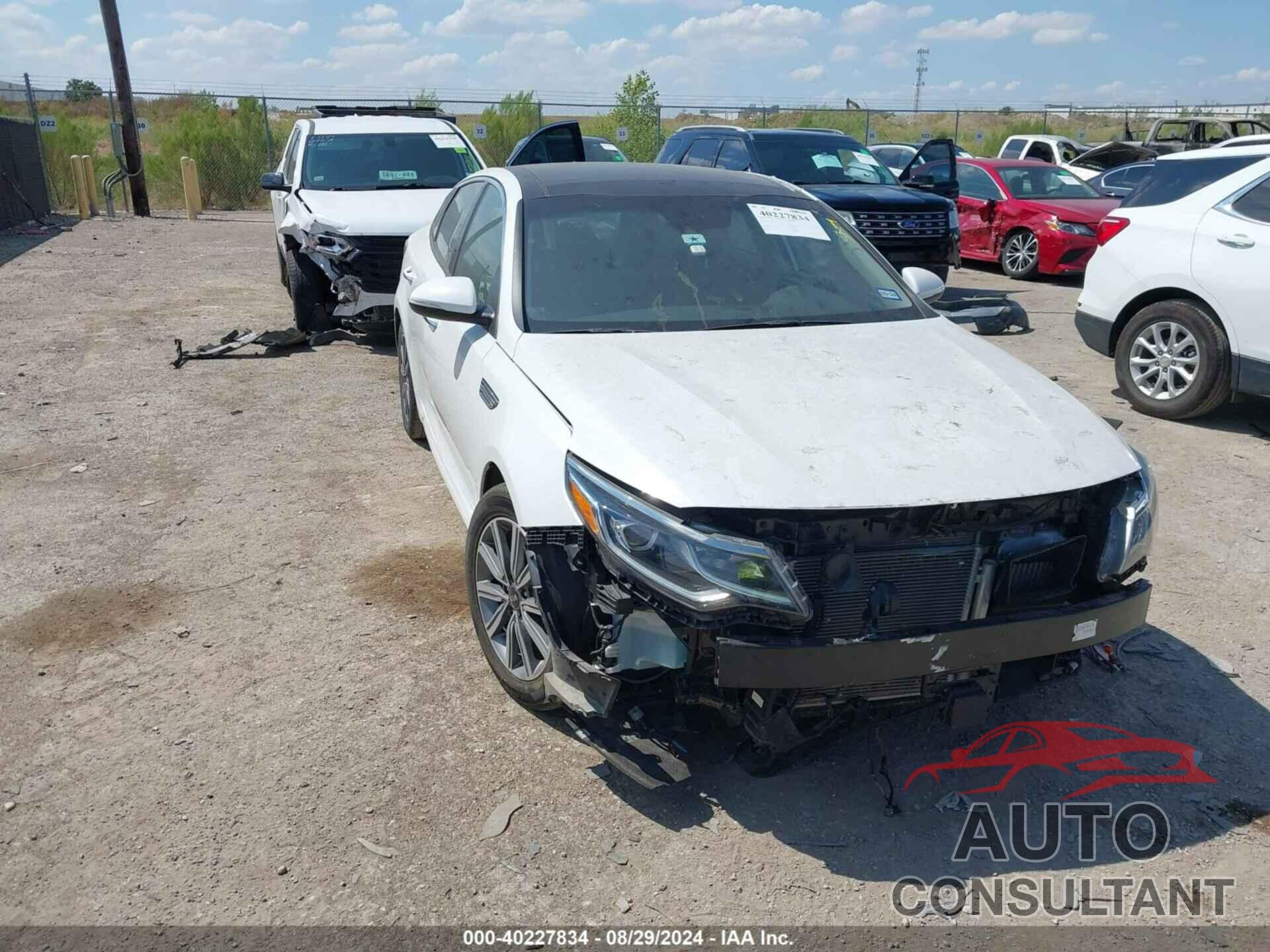 KIA OPTIMA 2020 - 5XXGU4L10LG424344