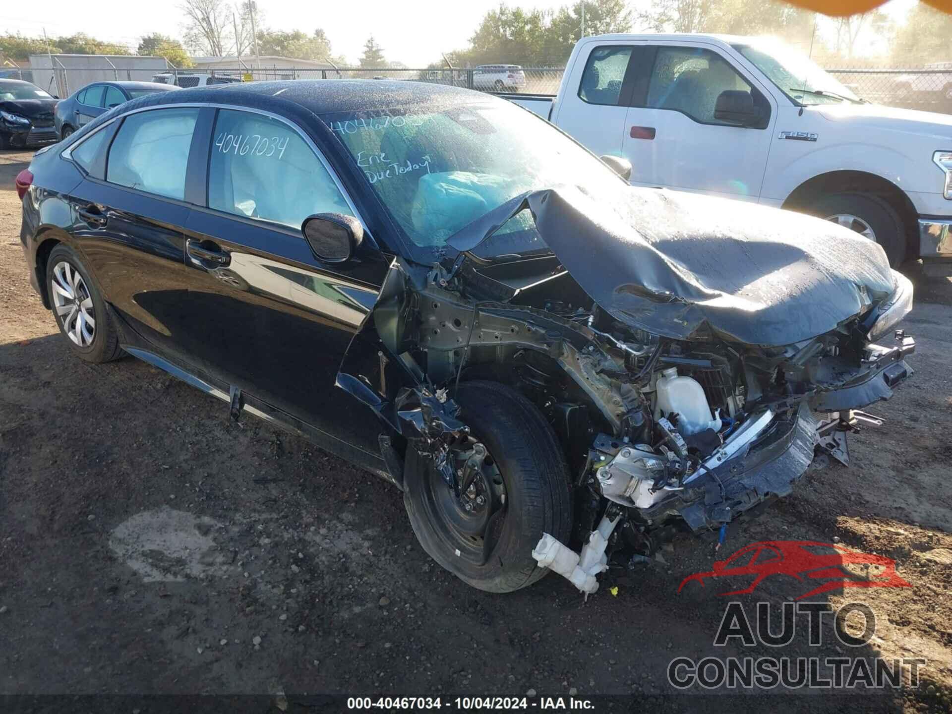 HONDA CIVIC 2025 - 2HGFE2F29SH518821