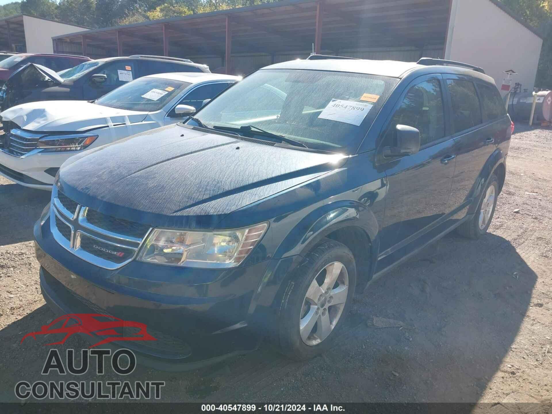 DODGE JOURNEY 2013 - 3C4PDCAB5DT590855