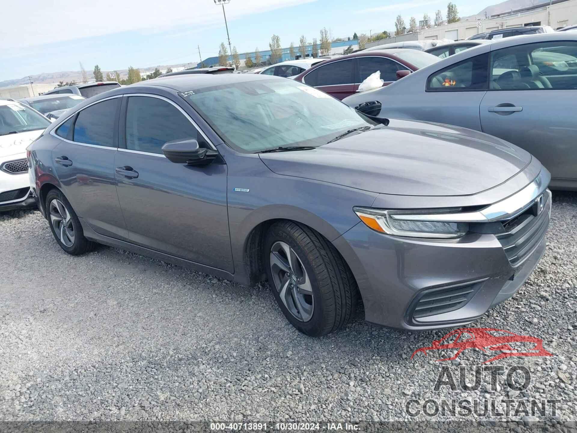 HONDA INSIGHT 2019 - 19XZE4F12KE007414