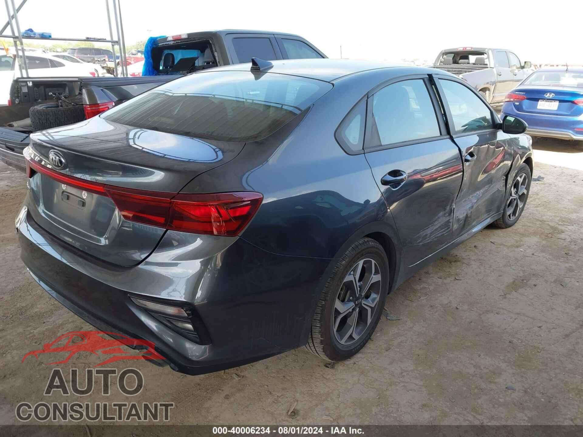 KIA FORTE 2020 - 3KPF24AD9LE262429