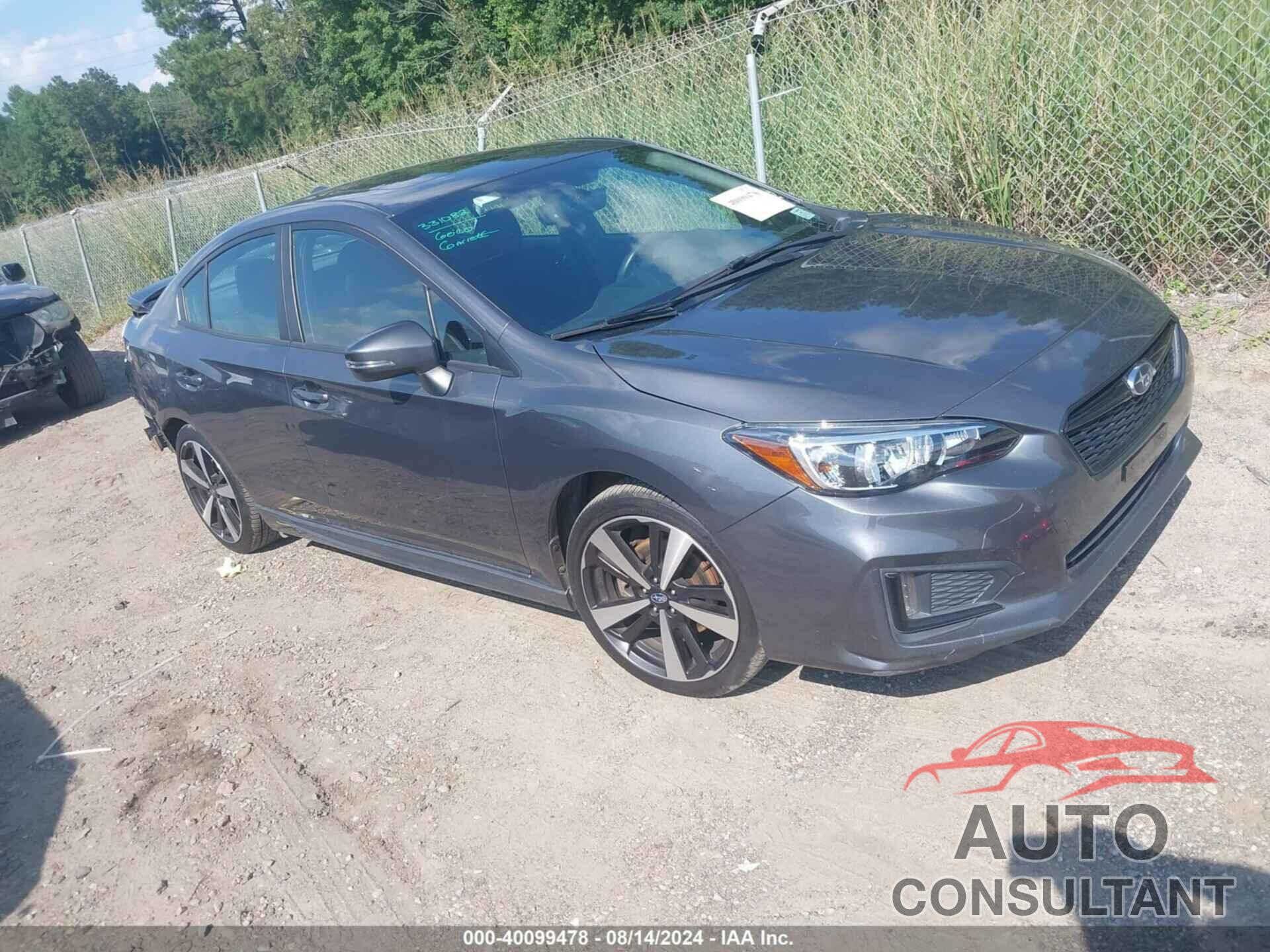 SUBARU IMPREZA 2019 - 4S3GKAM66K3608944