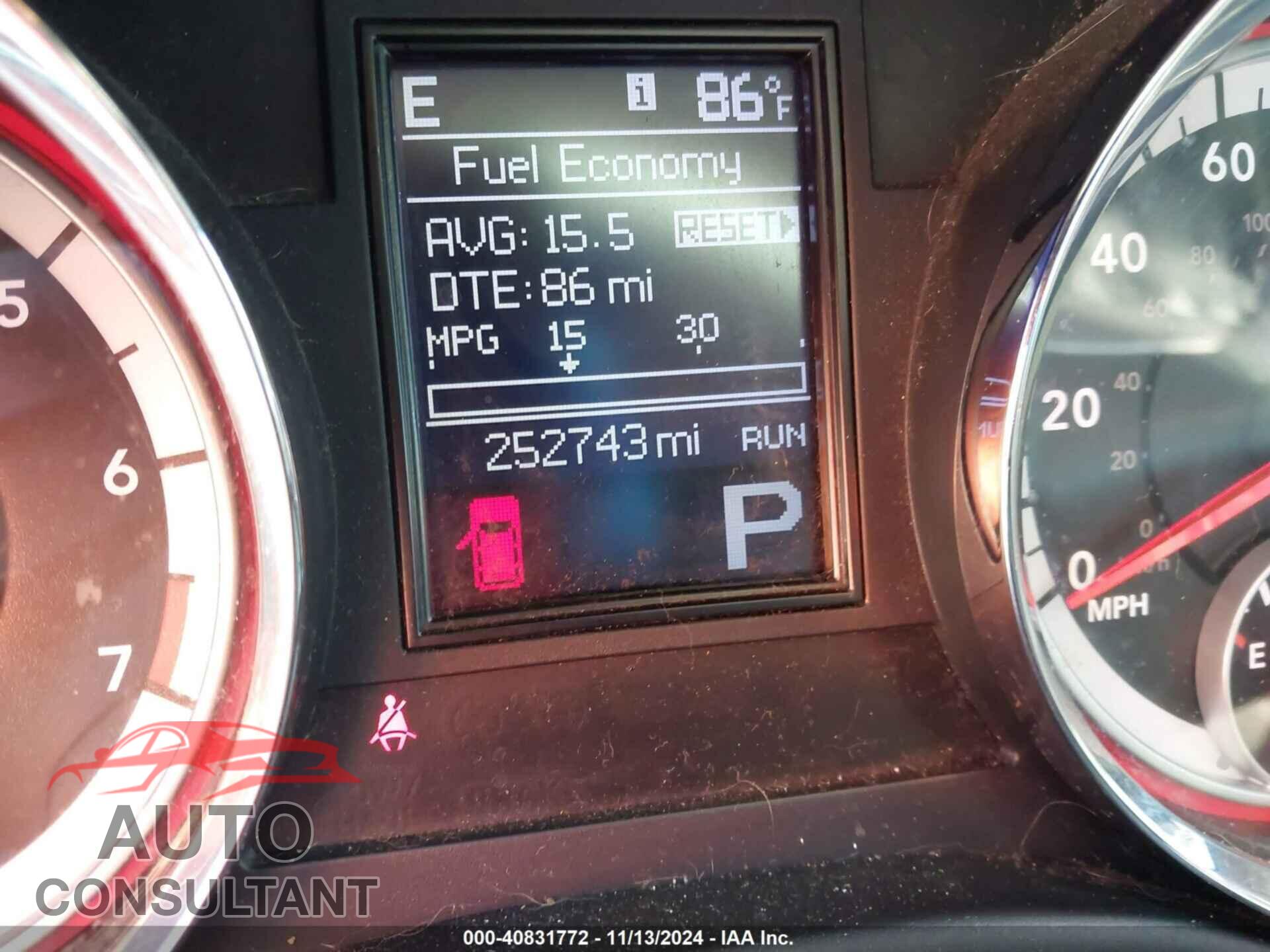 DODGE DURANGO 2011 - 1D4RD2GG5BC617098