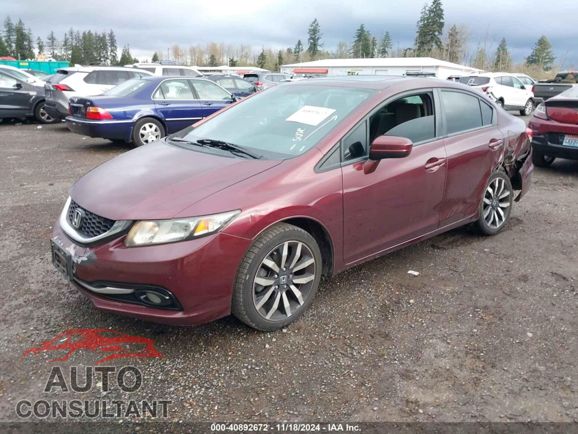HONDA CIVIC 2014 - 19XFB2F99EE266461