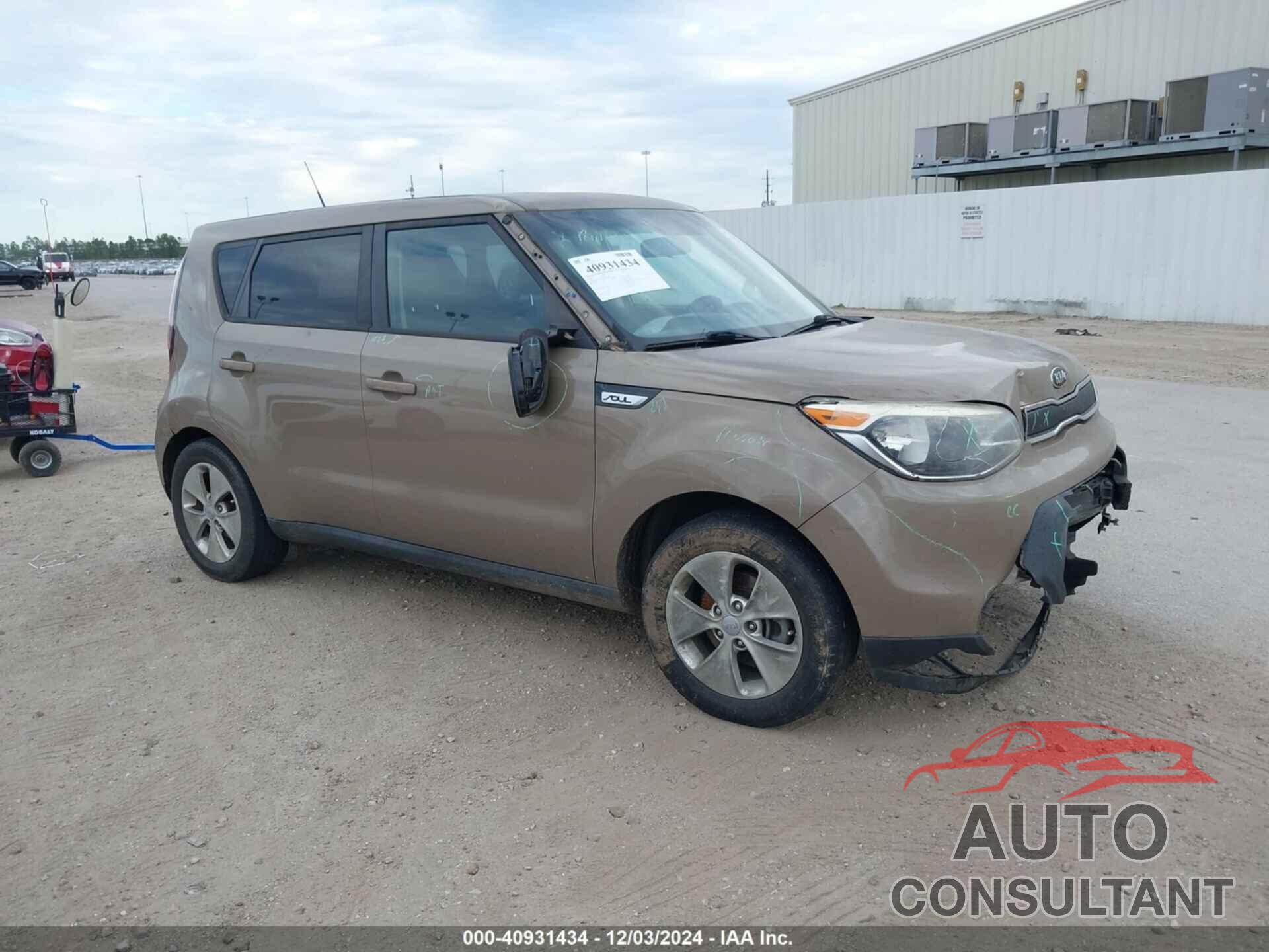 KIA SOUL 2016 - KNDJN2A25G7290609