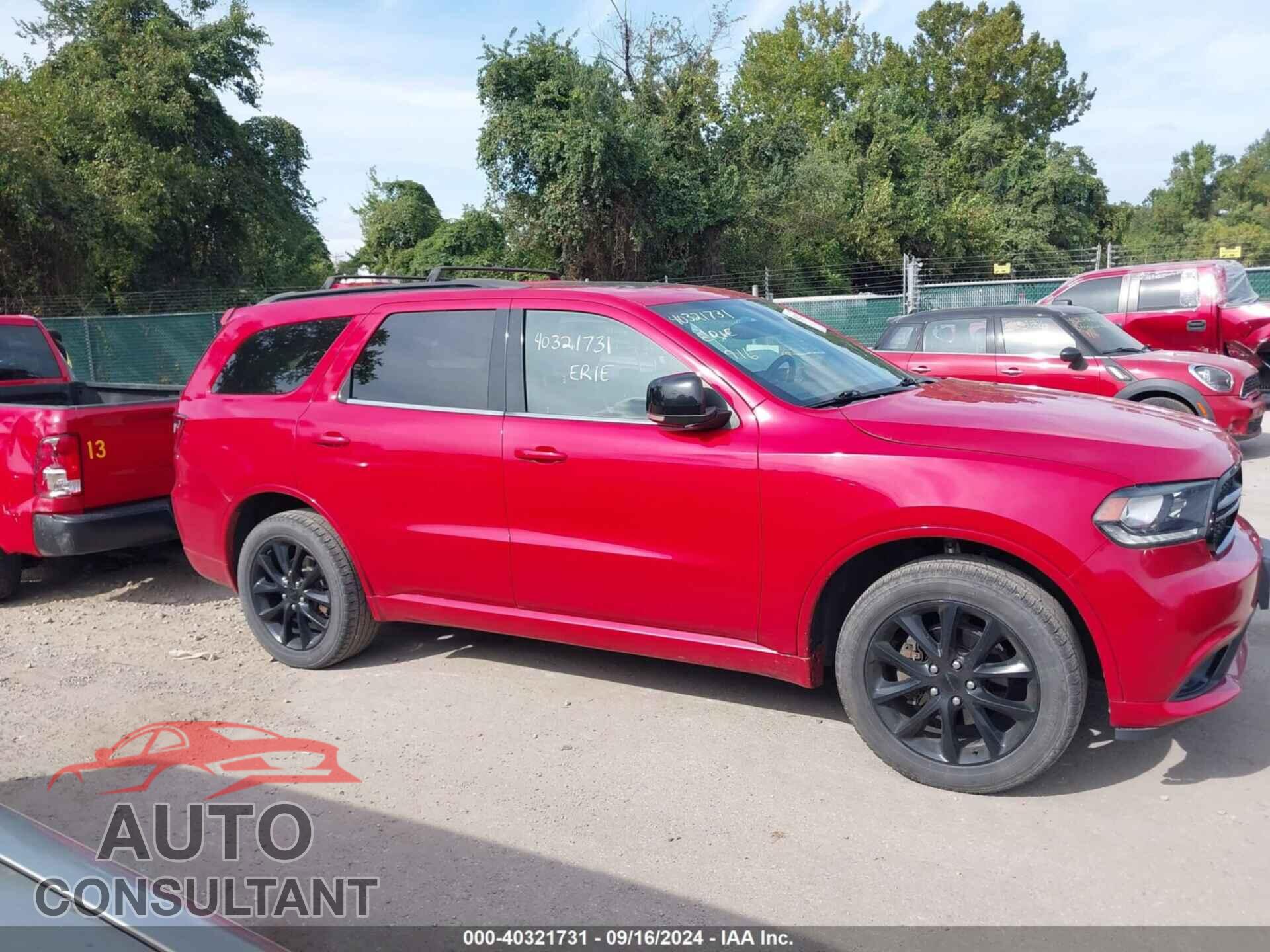 DODGE DURANGO 2017 - 1C4RDJDG2HC615426