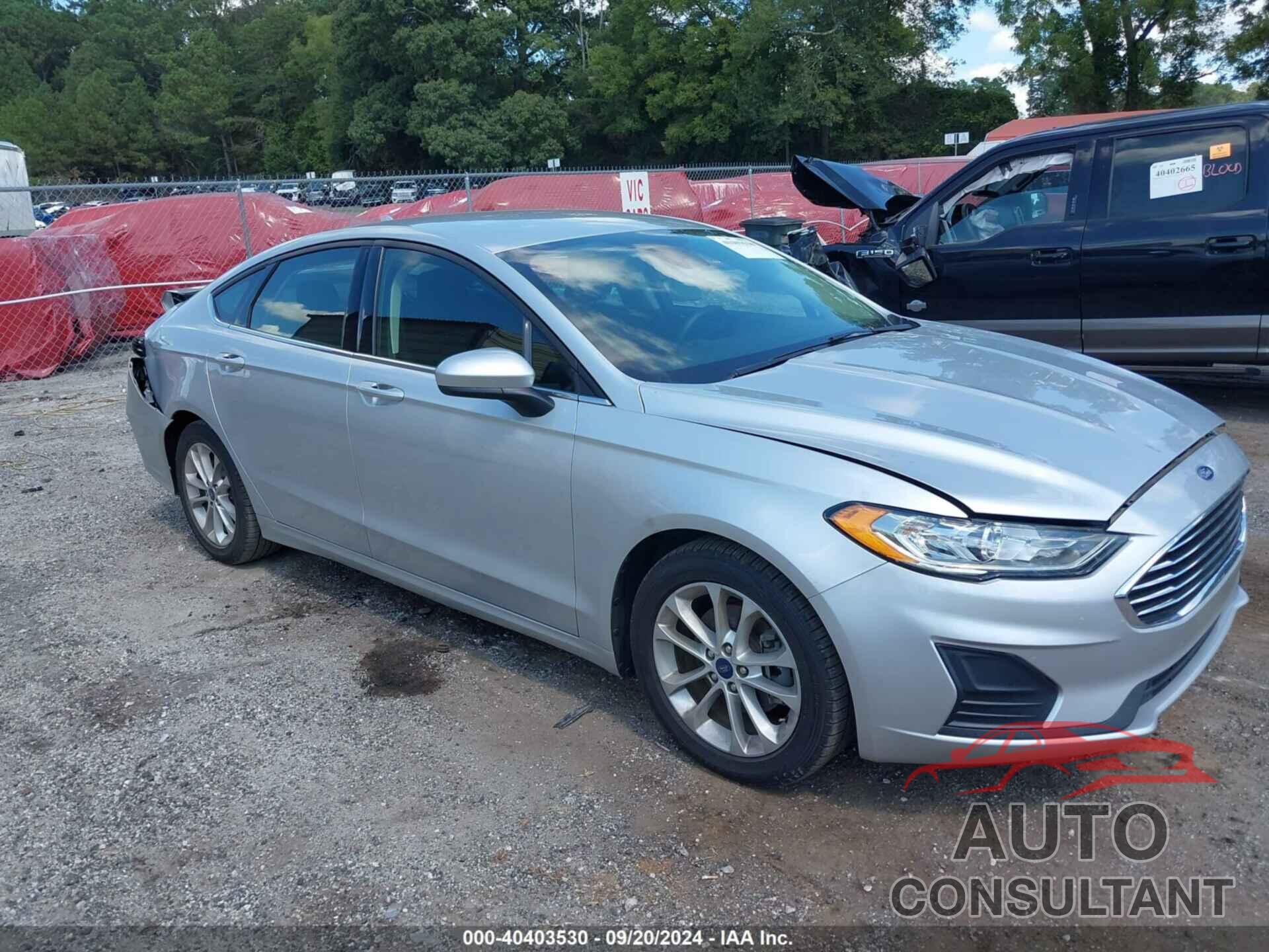 FORD FUSION 2019 - 3FA6P0HDXKR160053