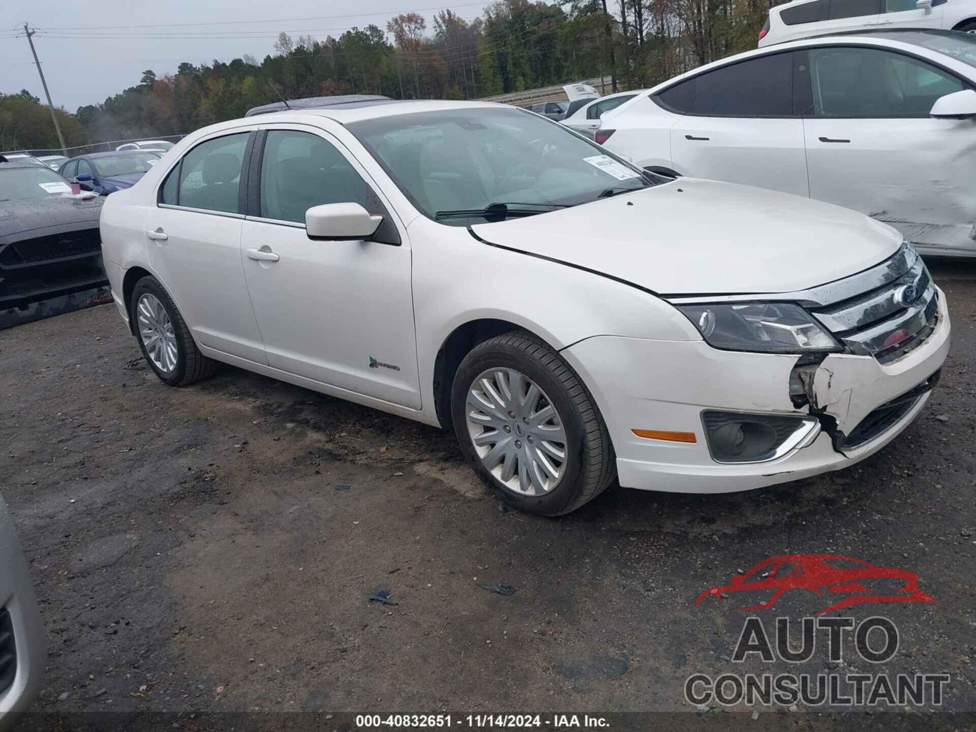 FORD FUSION HYBRID 2012 - 3FADP0L38CR234884