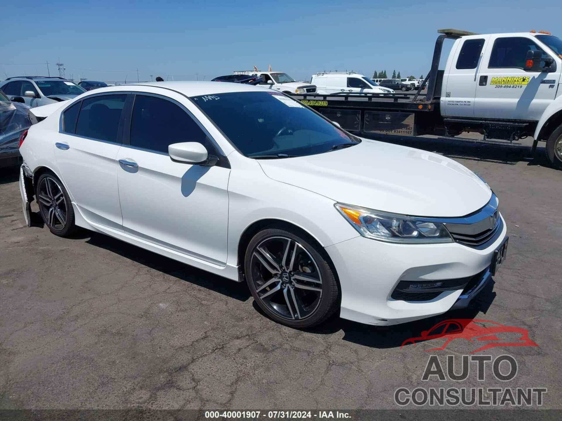 HONDA ACCORD 2017 - 1HGCR2F52HA308151