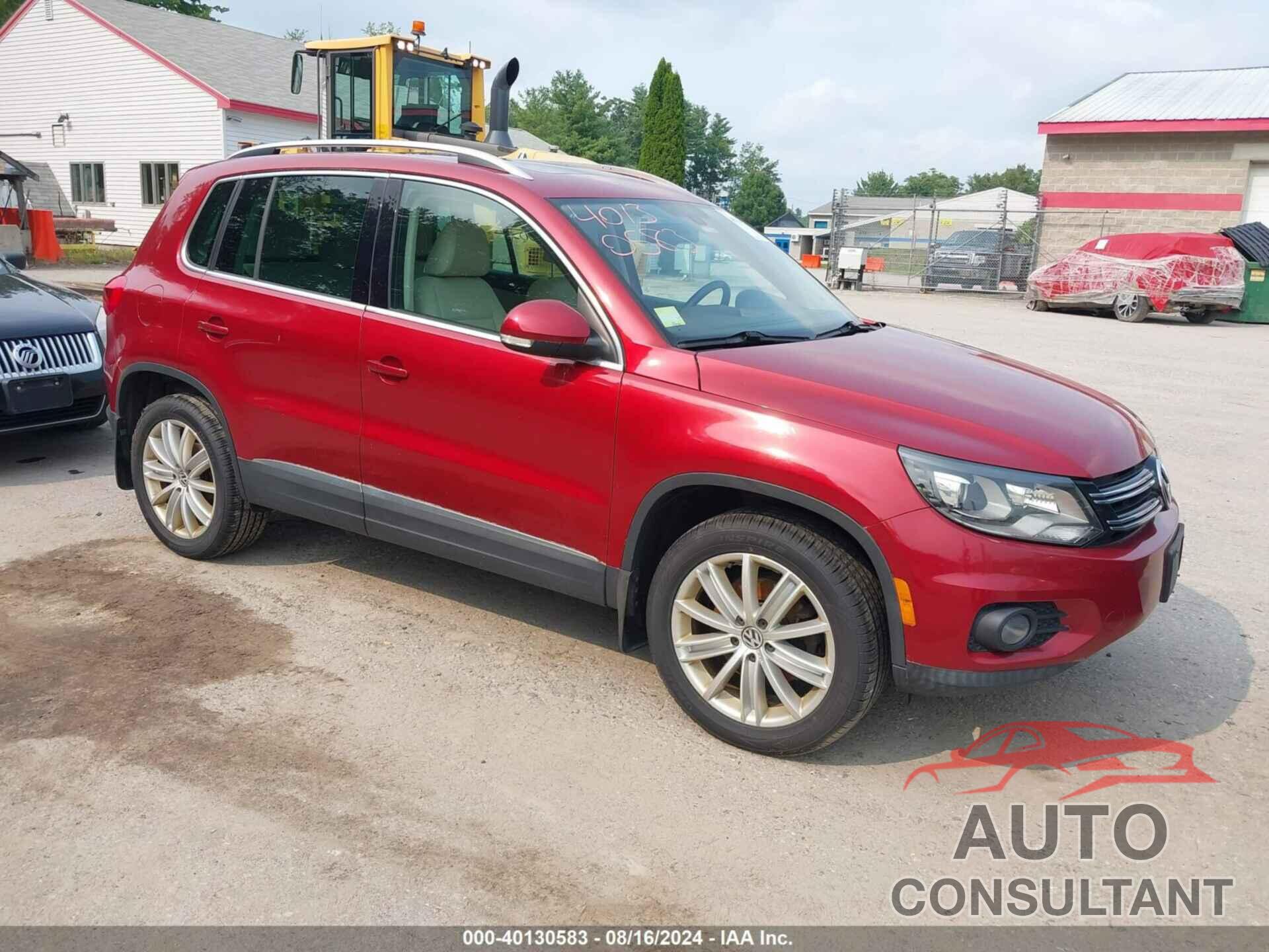 VOLKSWAGEN TIGUAN 2016 - WVGBV7AX9GW041079