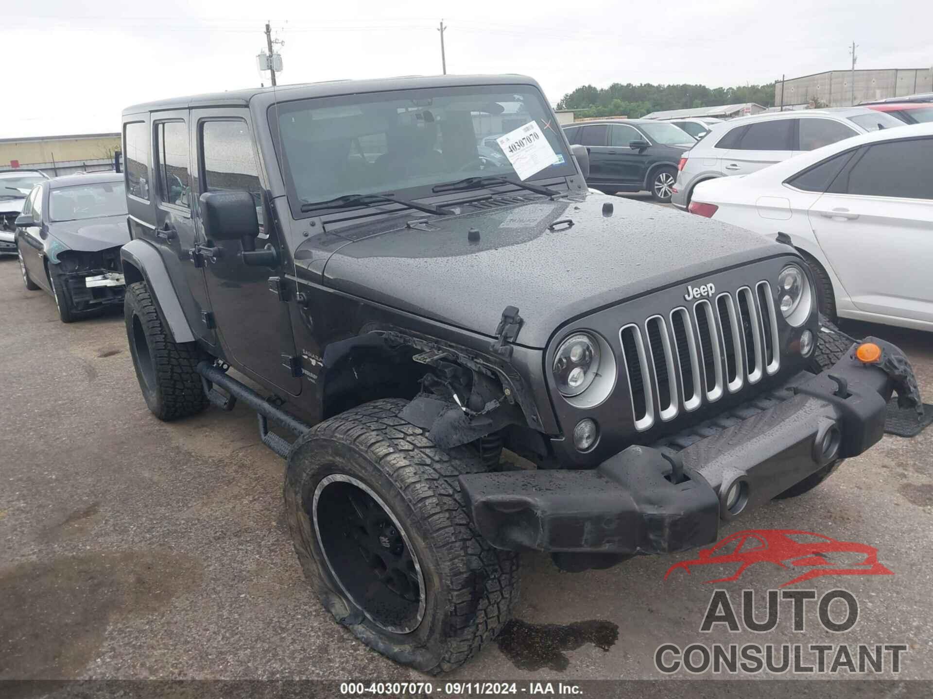 JEEP WRANGLER UNLIMITED 2016 - 1C4HJWEG1GL165850