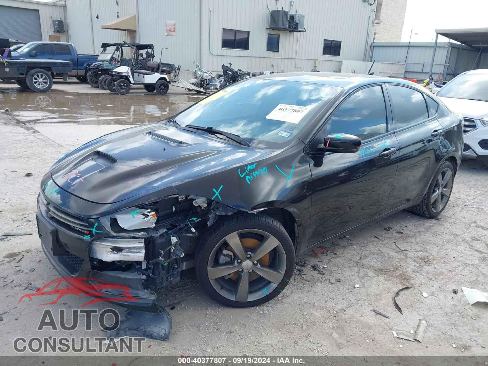 DODGE DART 2016 - 1C3CDFEB5GD645541