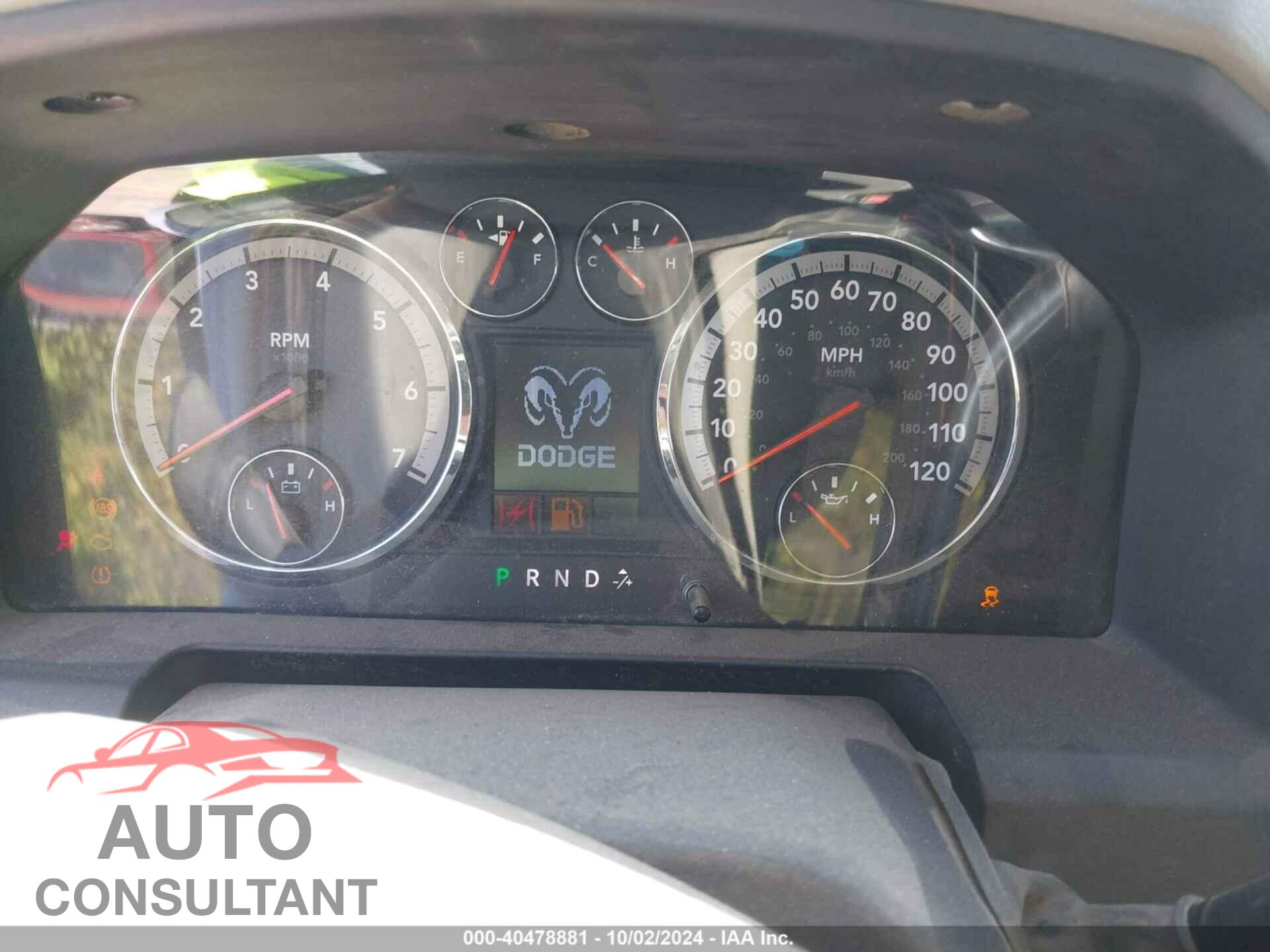 DODGE RAM 1500 2010 - 1D7RB1GP7AS125874