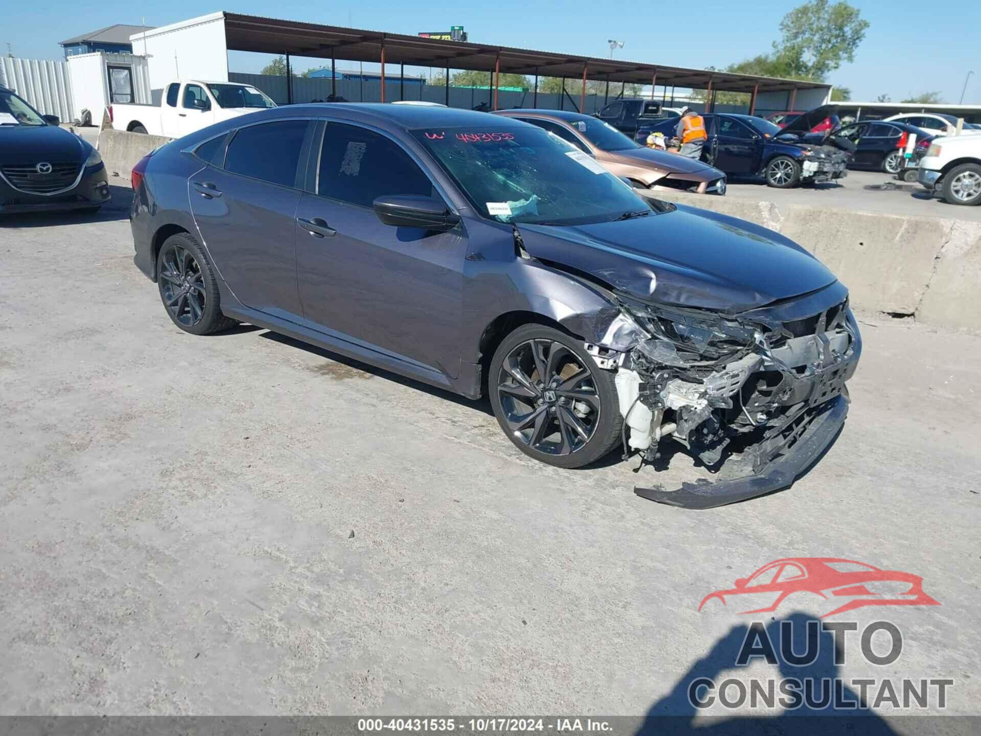 HONDA CIVIC 2020 - 19XFC2F81LE215991