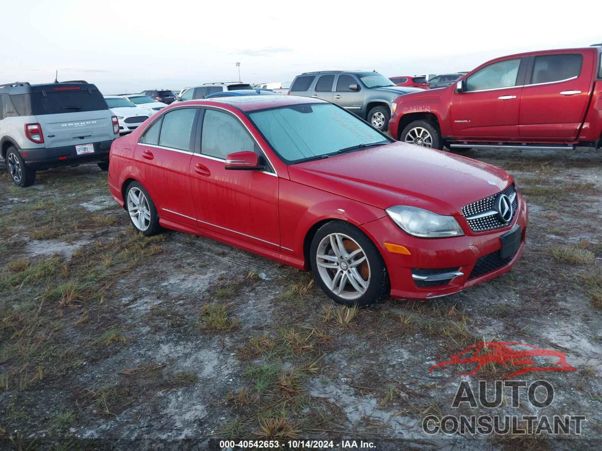 MERCEDES-BENZ C 300 2014 - WDDGF8AB5EG253864