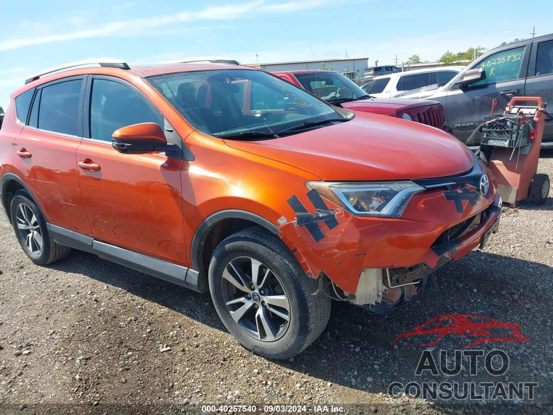 TOYOTA RAV4 2016 - 2T3RFREV4GW444180