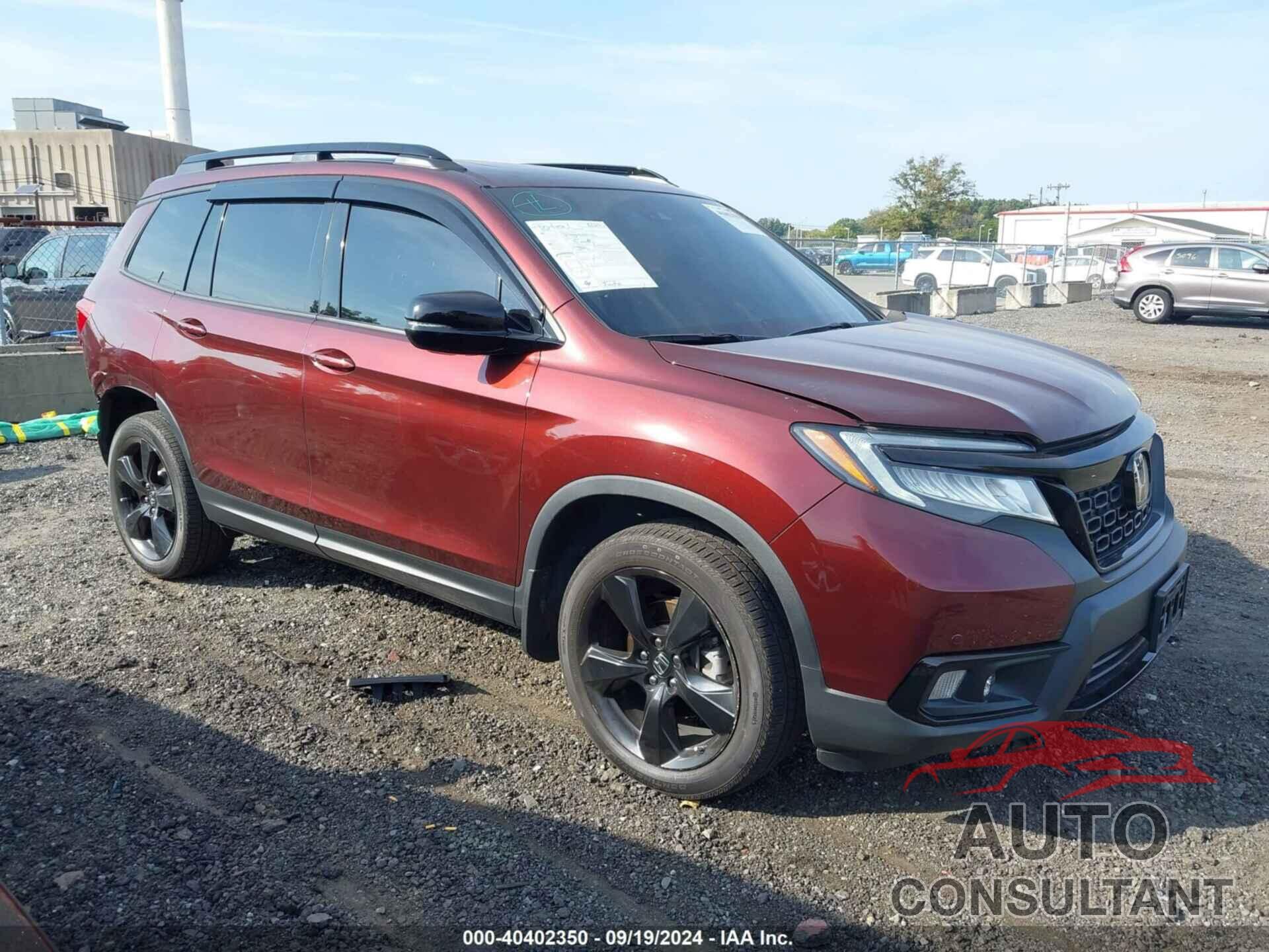 HONDA PASSPORT 2020 - 5FNYF8H09LB016045