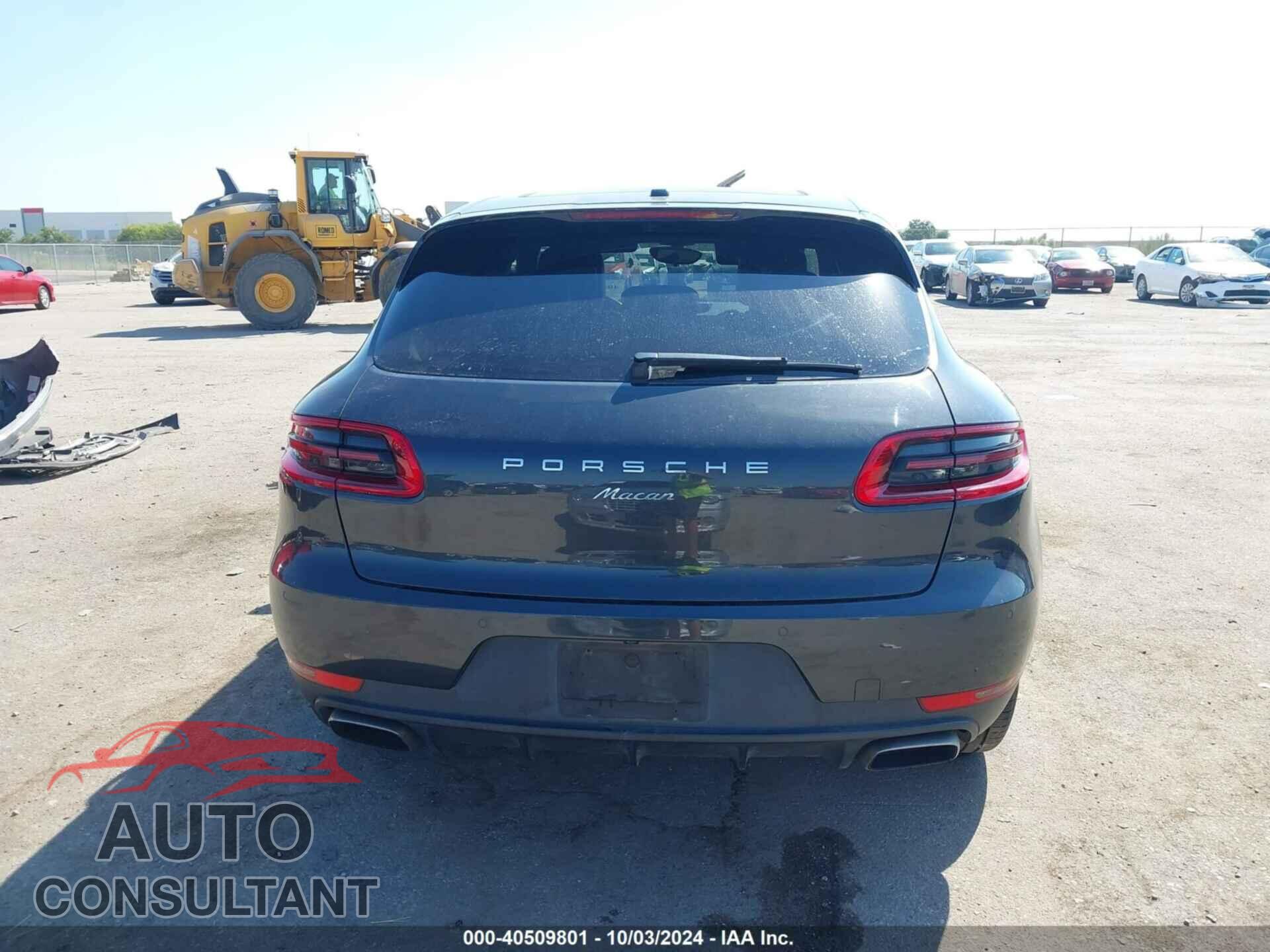 PORSCHE MACAN 2017 - WP1AA2A59HLB07631