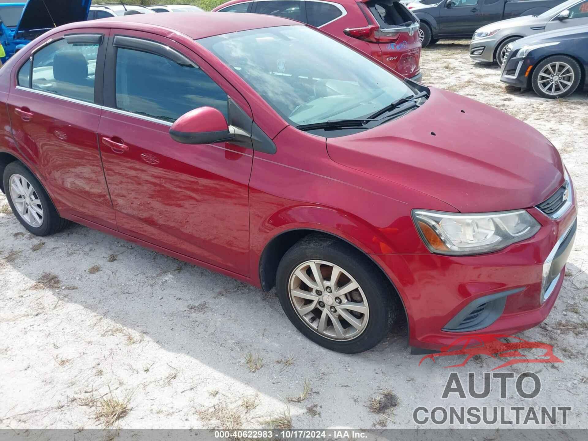 CHEVROLET SONIC 2017 - 1G1JD5SB0H4133245