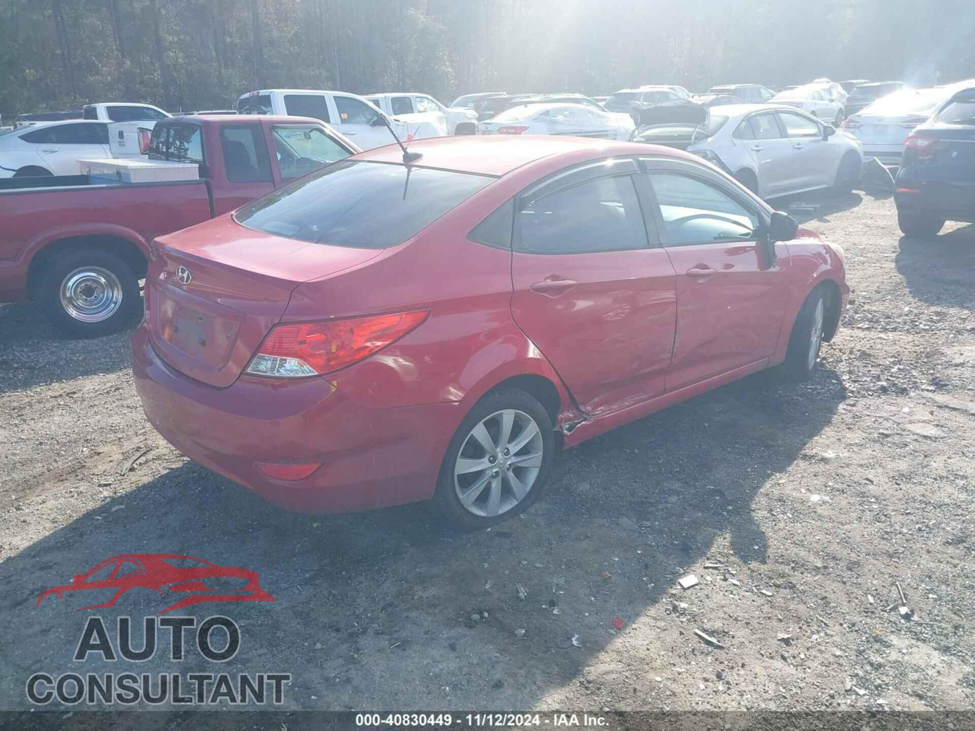 HYUNDAI ACCENT 2014 - KMHCU4AE3EU770207