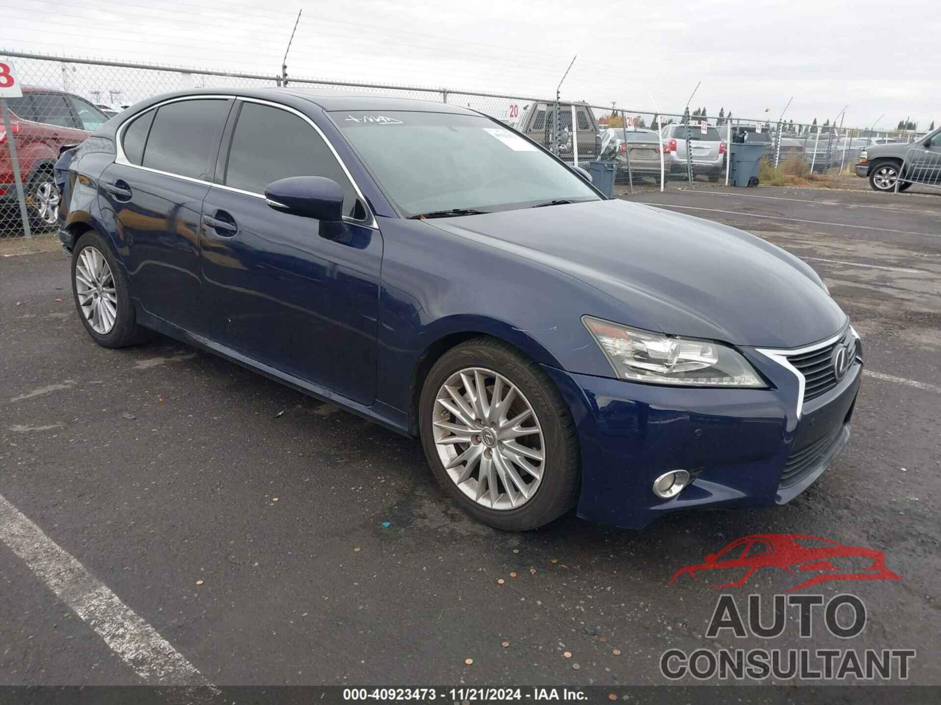 LEXUS GS 350 2013 - JTHBE1BL6D5006416