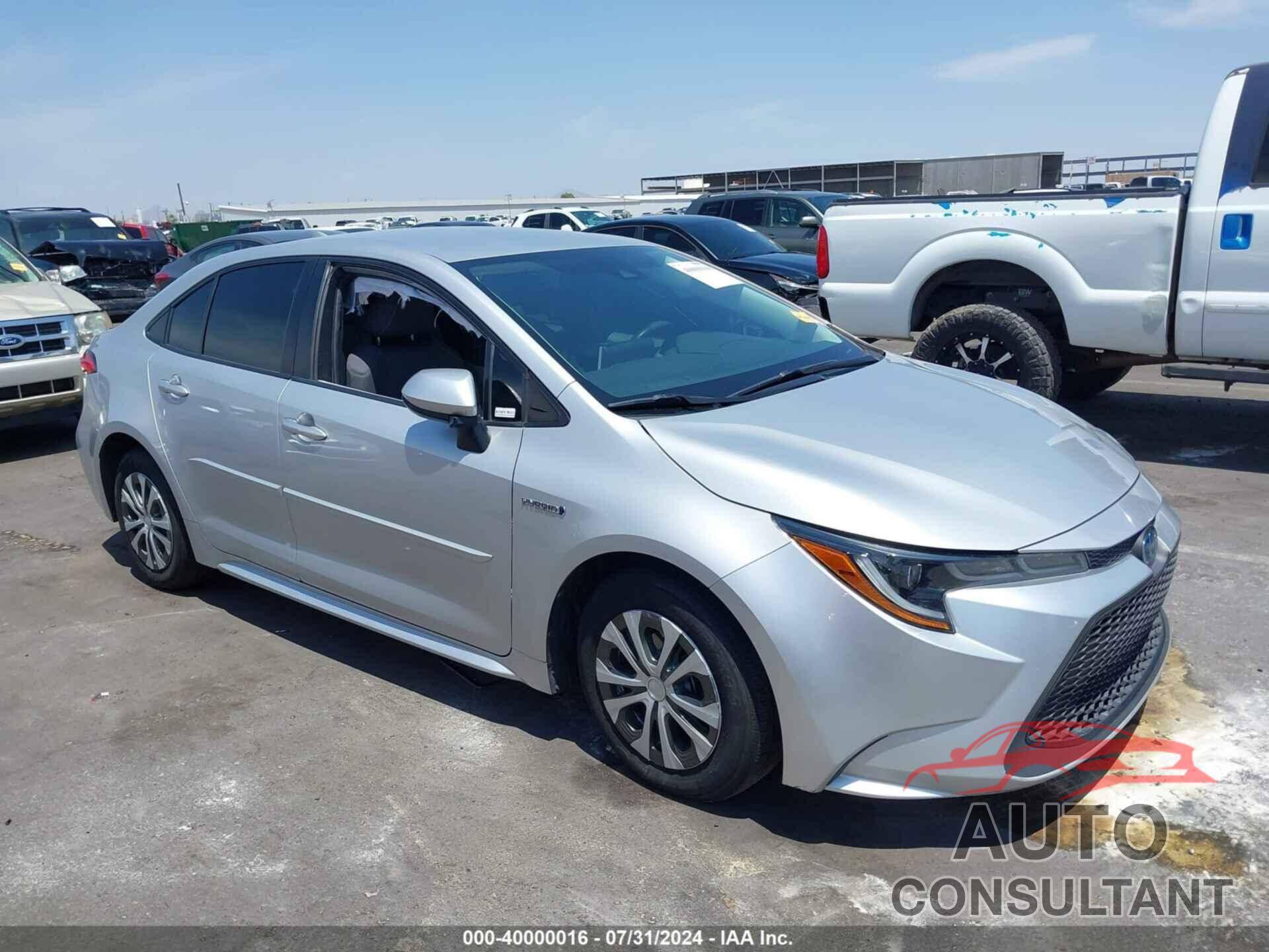 TOYOTA COROLLA 2021 - JTDEAMDE6MJ013609