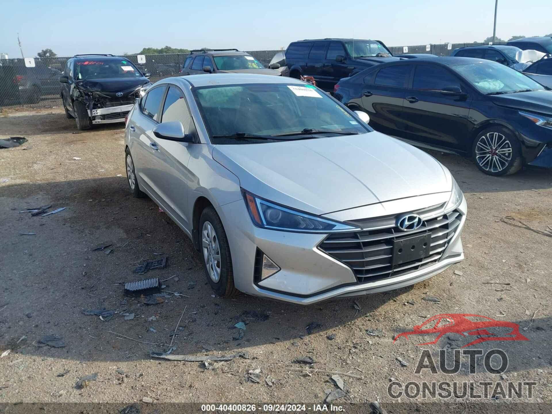 HYUNDAI ELANTRA 2019 - 5NPD74LF1KH473335