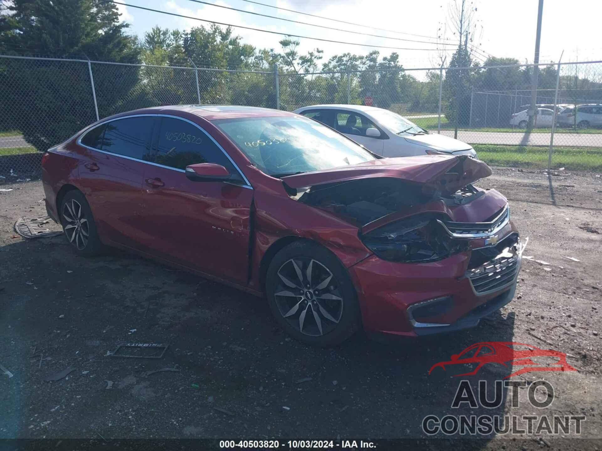 CHEVROLET MALIBU 2018 - 1G1ZD5ST8JF120474