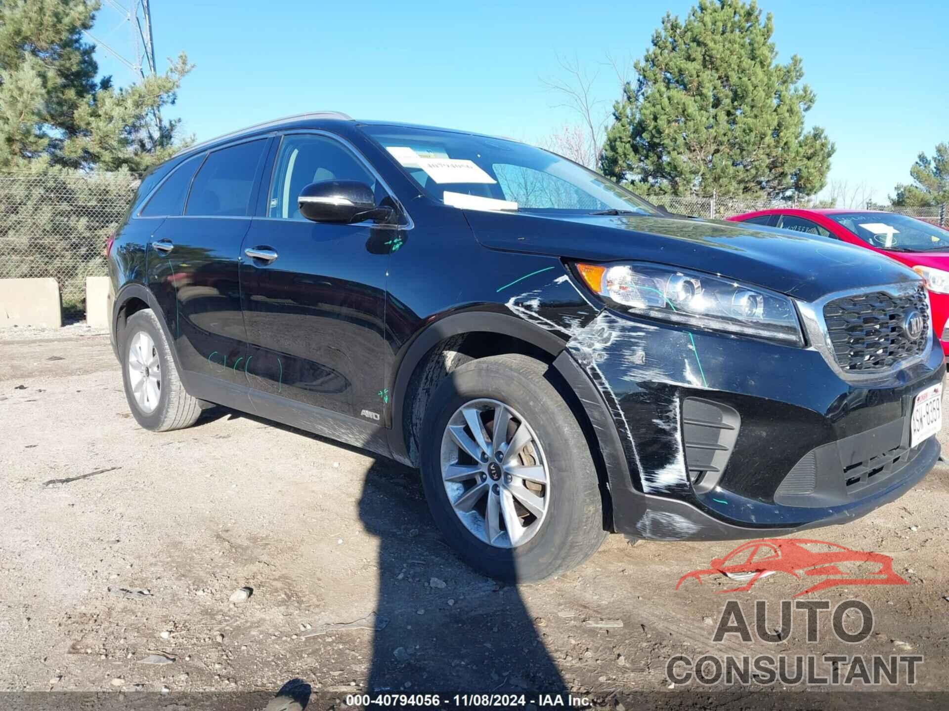 KIA SORENTO 2019 - 5XYPGDA39KG592294