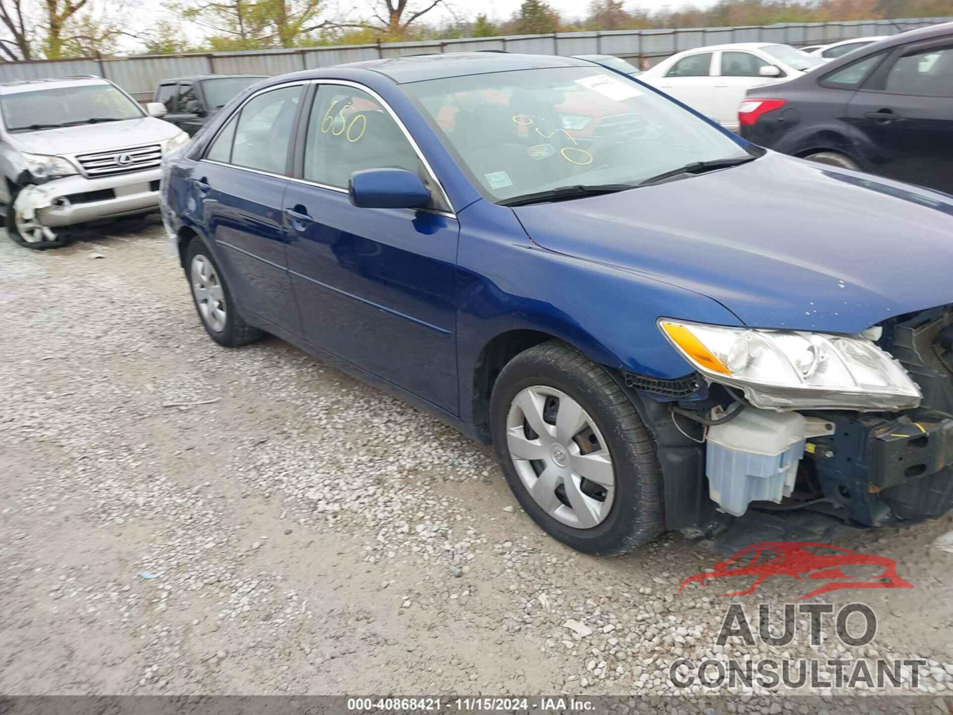 TOYOTA CAMRY 2009 - 4T4BE46K59R126226