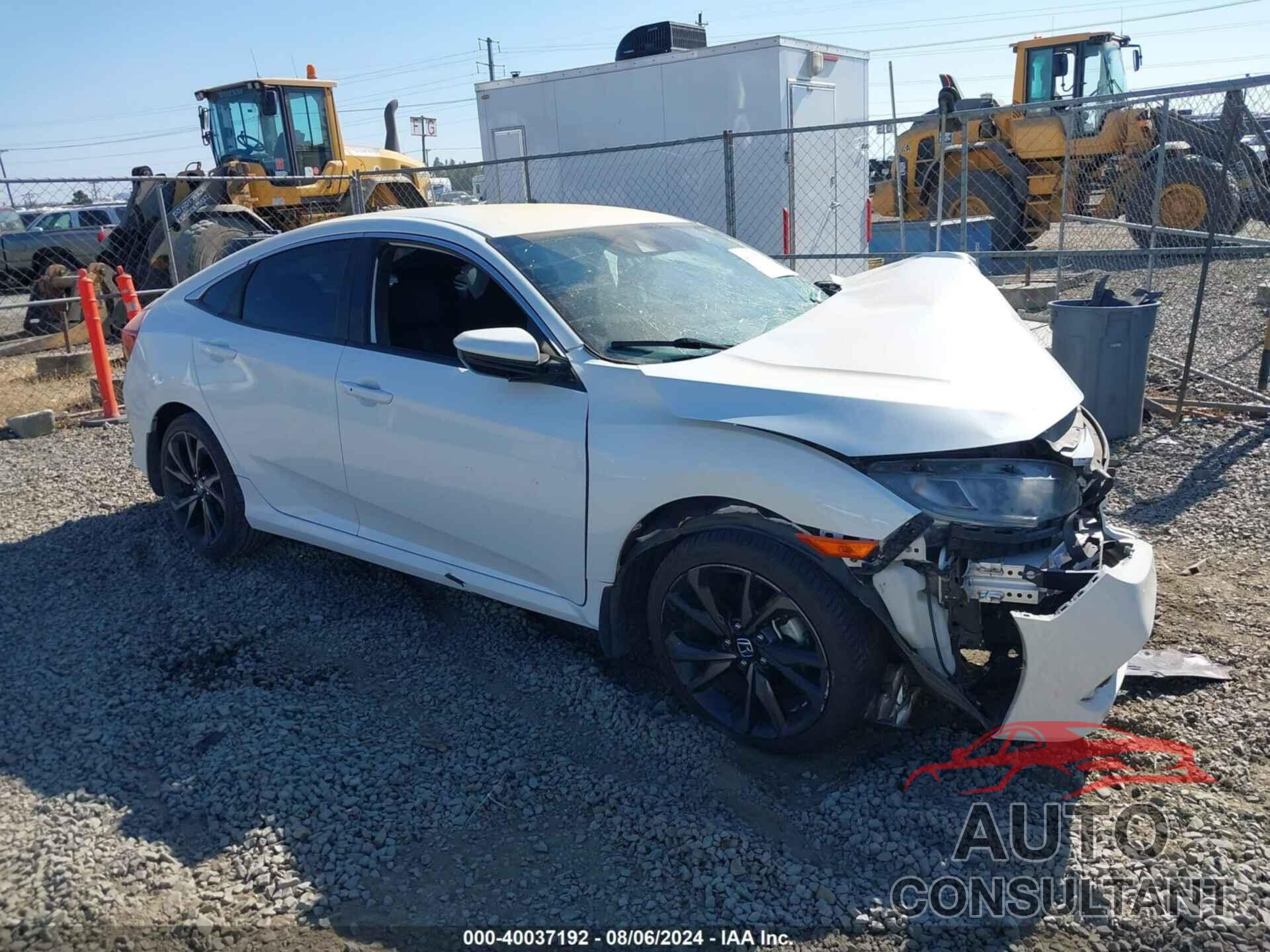 HONDA CIVIC 2019 - 19XFC2F84KE015931