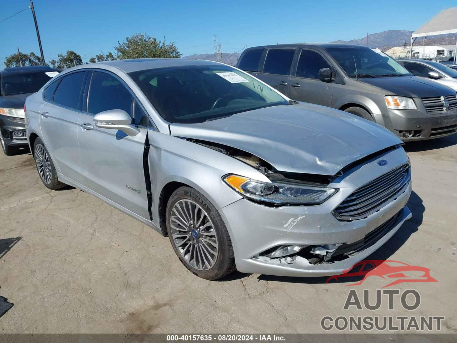 FORD FUSION HYBRID 2018 - 3FA6P0RU8JR249004