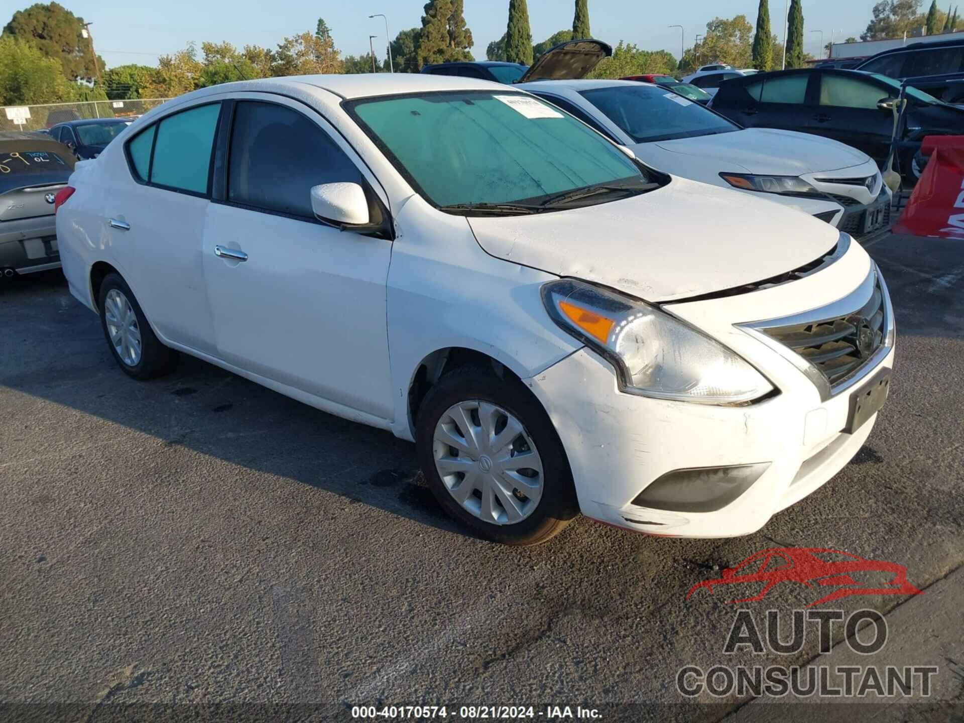 NISSAN VERSA 2019 - 3N1CN7AP7KL878309