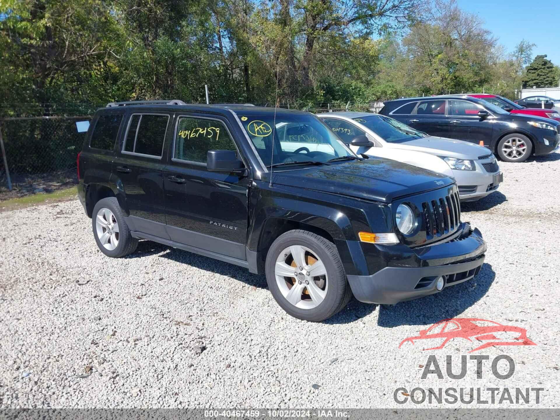 JEEP PATRIOT 2016 - 1C4NJRFB4GD581960