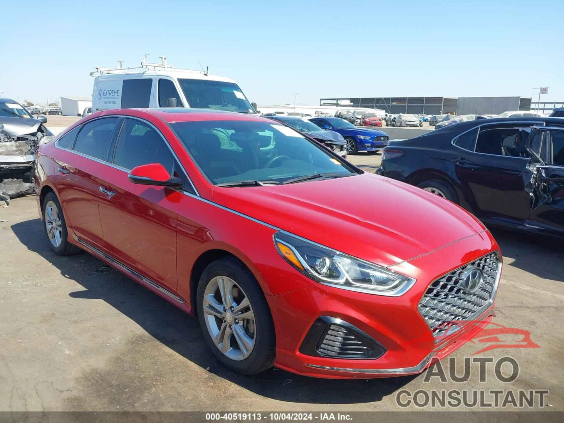 HYUNDAI SONATA 2018 - 5NPE34AF9JH649856