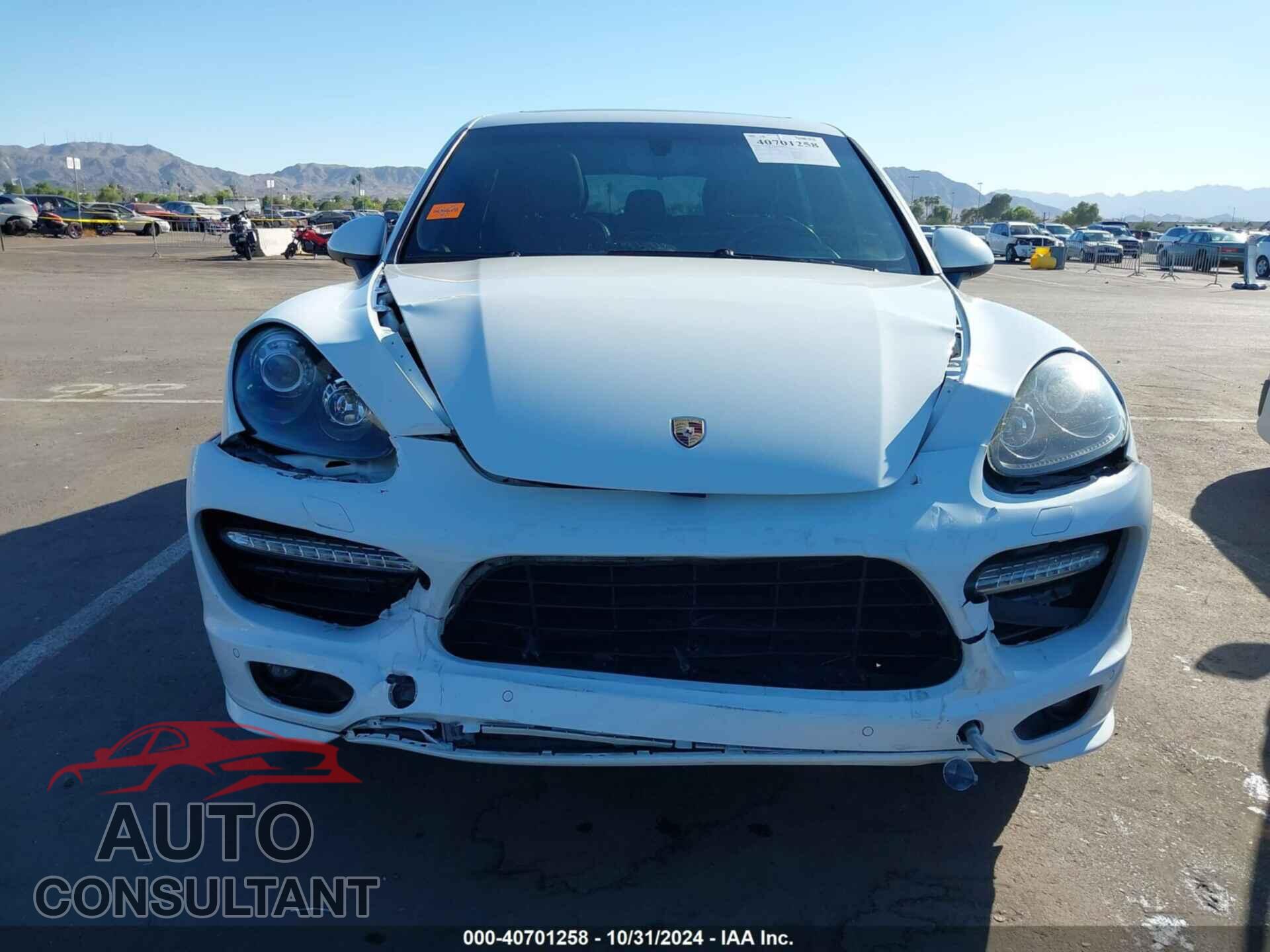PORSCHE CAYENNE 2013 - WP1AD2A21DLA79184