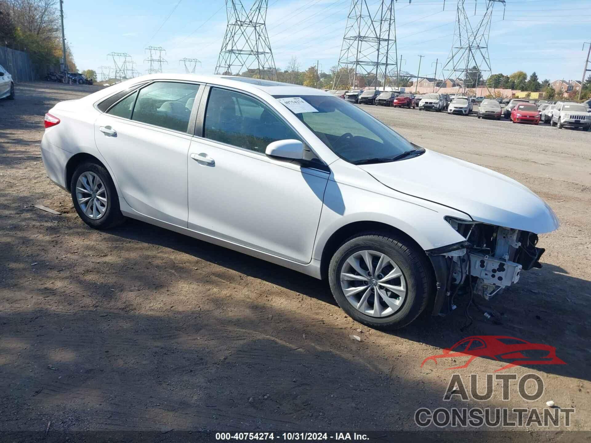 TOYOTA CAMRY 2017 - 4T1BF1FK8HU619290