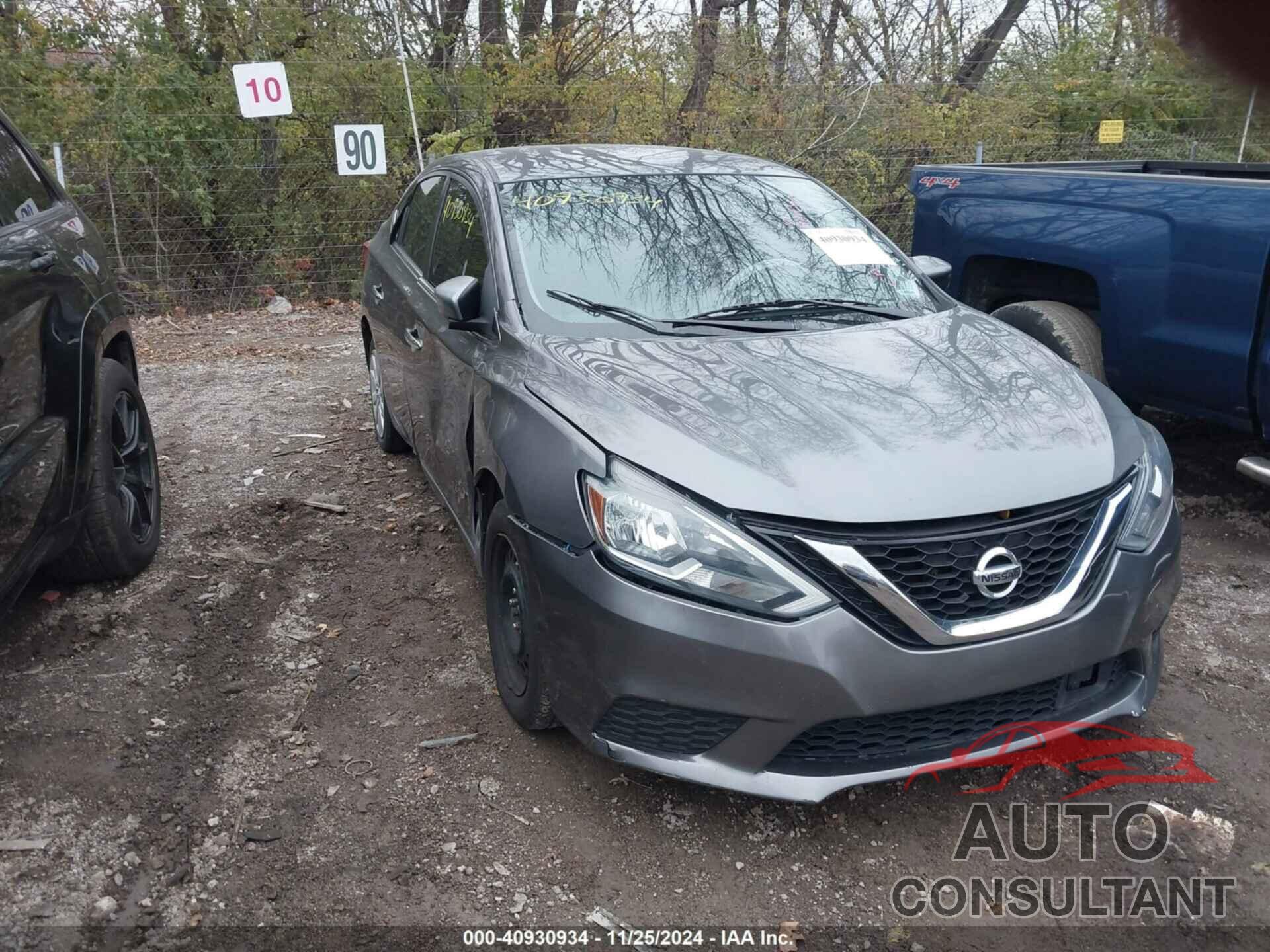 NISSAN SENTRA 2018 - 3N1AB7APXJY296724