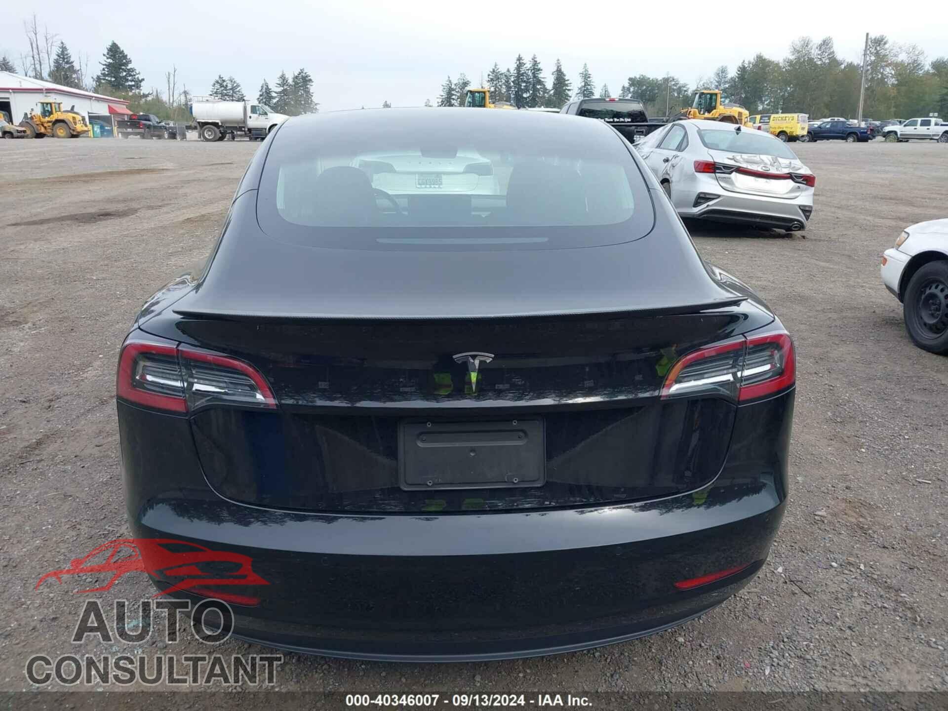 TESLA MODEL 3 2019 - 5YJ3E1EA6KF193359