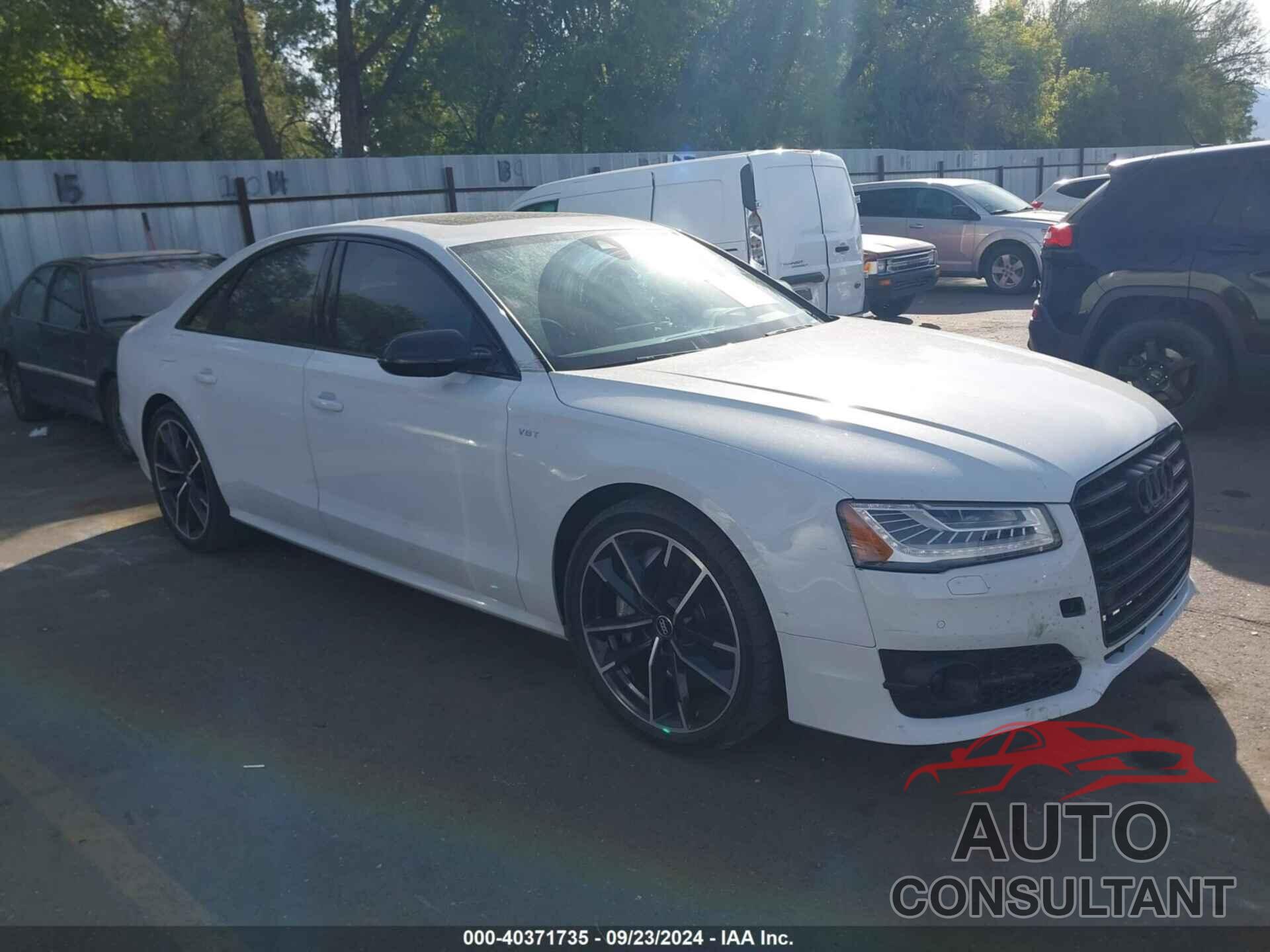 AUDI S8 2016 - WUAJ5AFD9GN901034