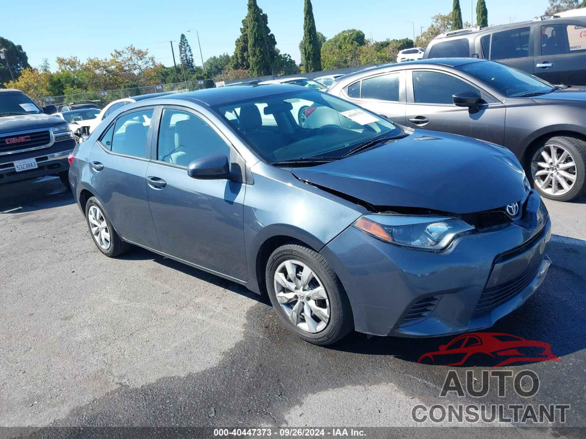 TOYOTA COROLLA 2016 - 2T1BURHE2GC670134