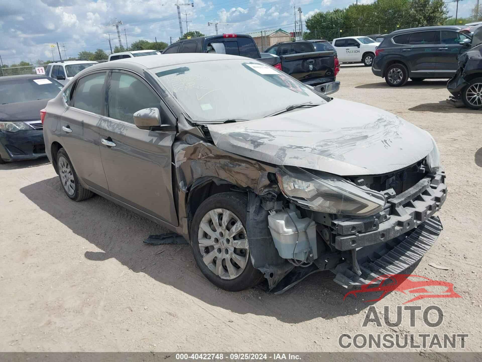 NISSAN SENTRA 2016 - 3N1AB7AP2GL658342