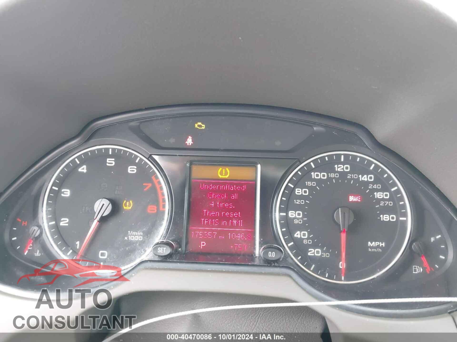 AUDI Q5 2012 - WA1DKAFP6CA068205