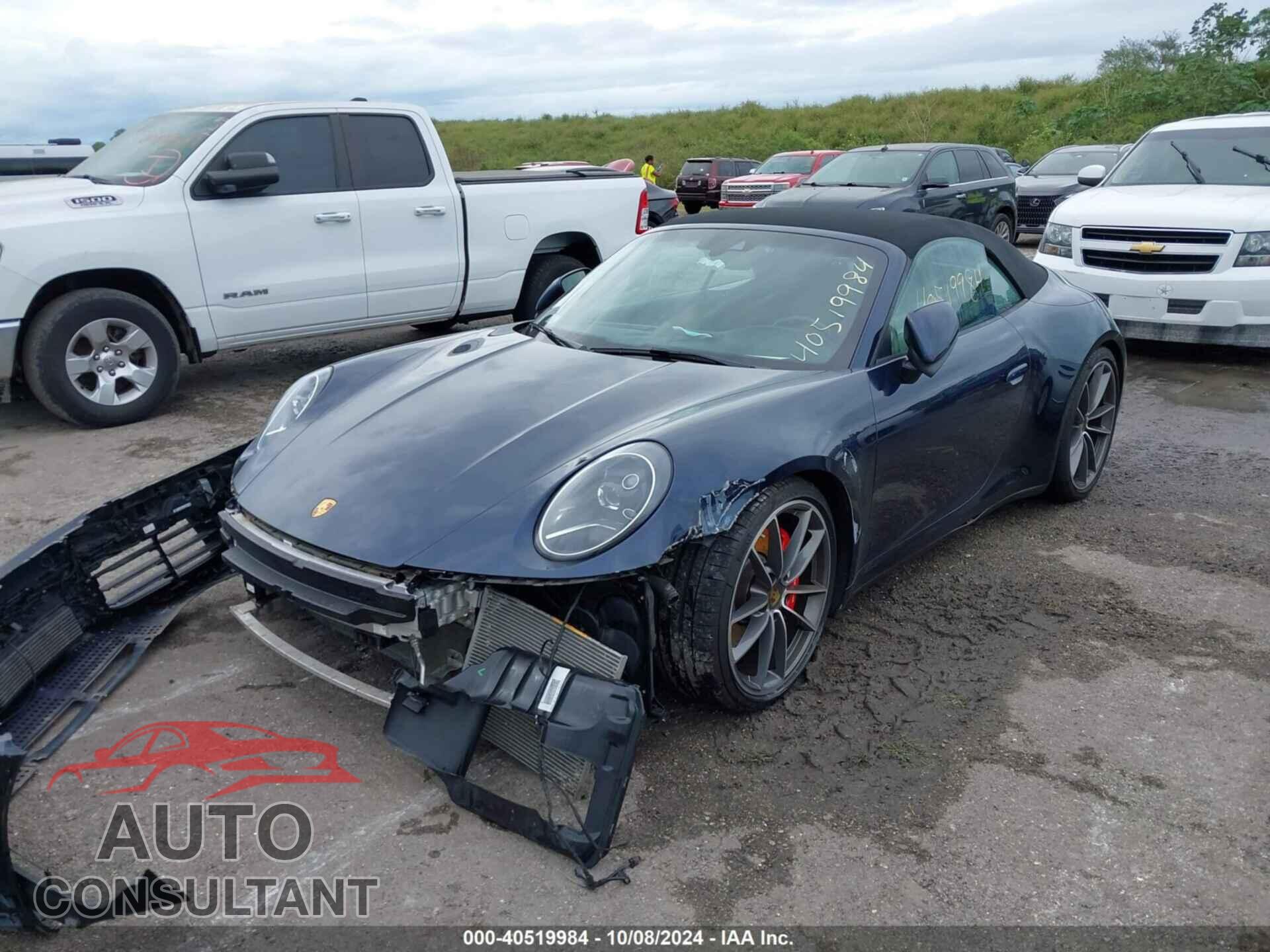 PORSCHE 911 2020 - WP0CB2A94LS264606