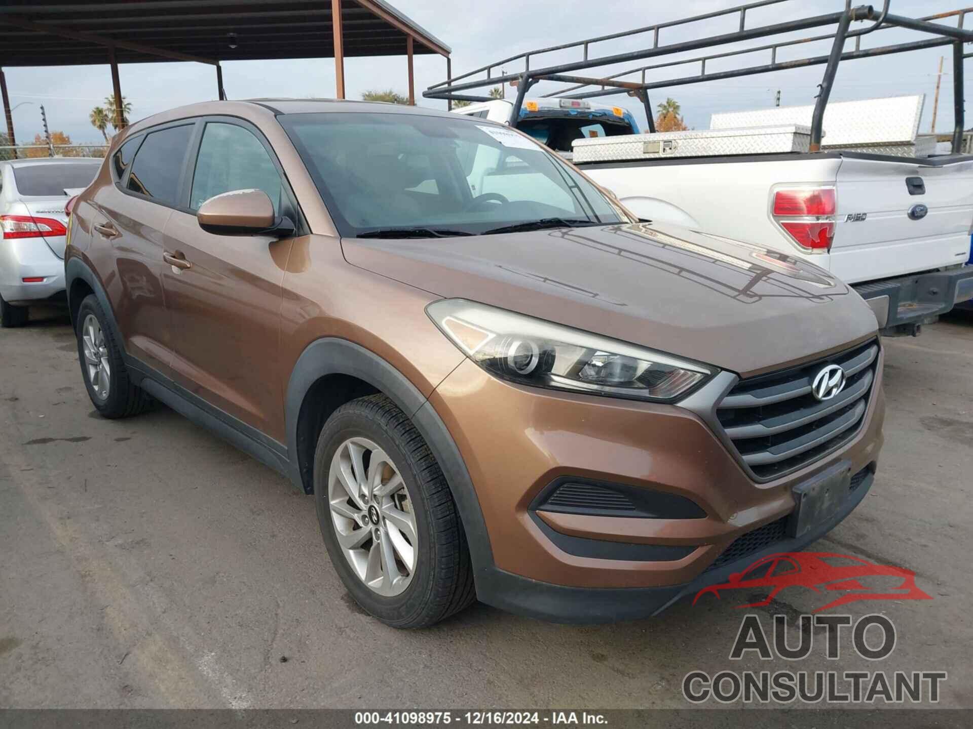 HYUNDAI TUCSON 2016 - KM8J23A43GU048771